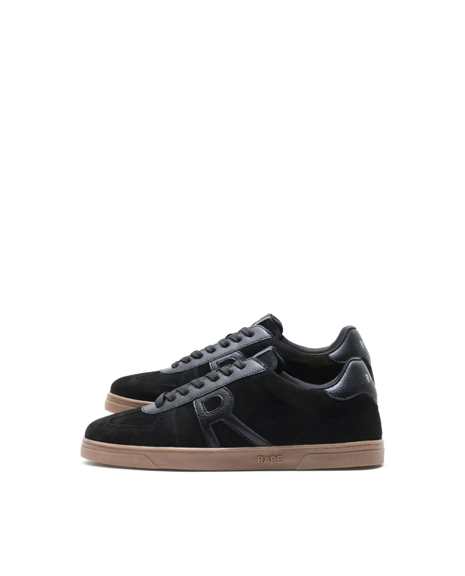 Rare Rabbit Men's Greg Light Black Lace-Up Closure Suede Sneaker - Image 7