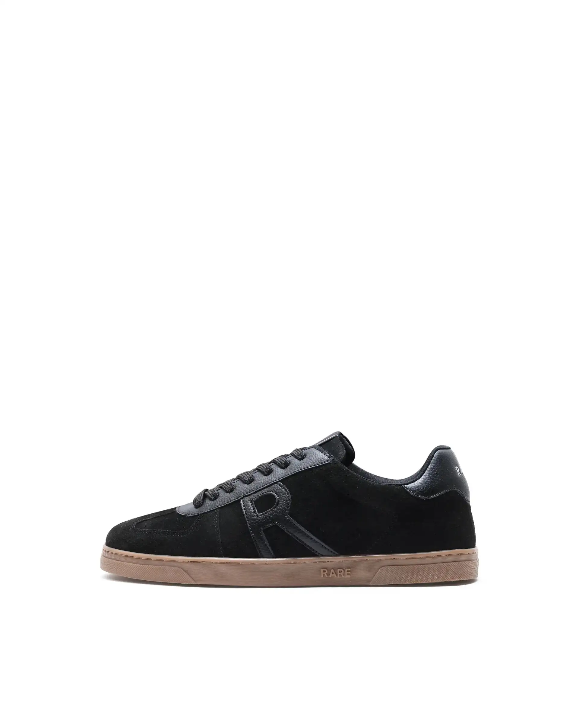 Rare Rabbit Men's Greg Light Black Lace-Up Closure Suede Sneaker - Image 9