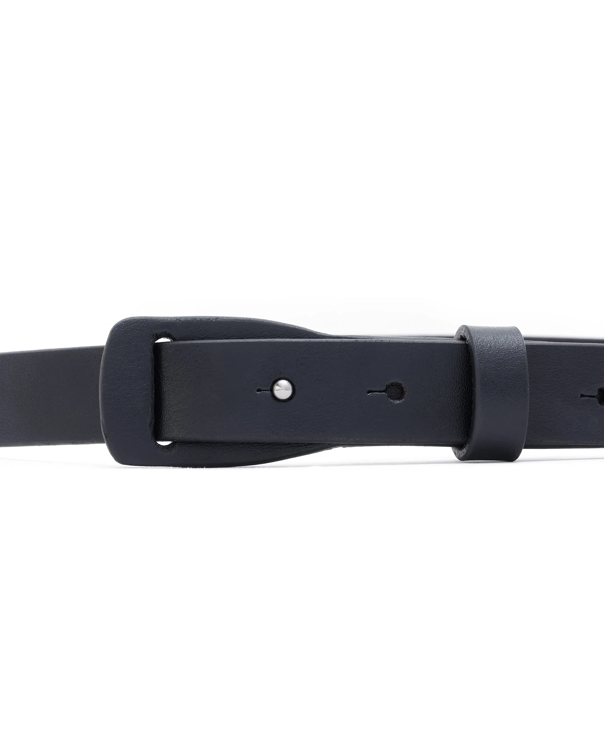 Rare Rabbit Men's Grenger Black Non-Reversible Smooth Grain Belt - Image 4