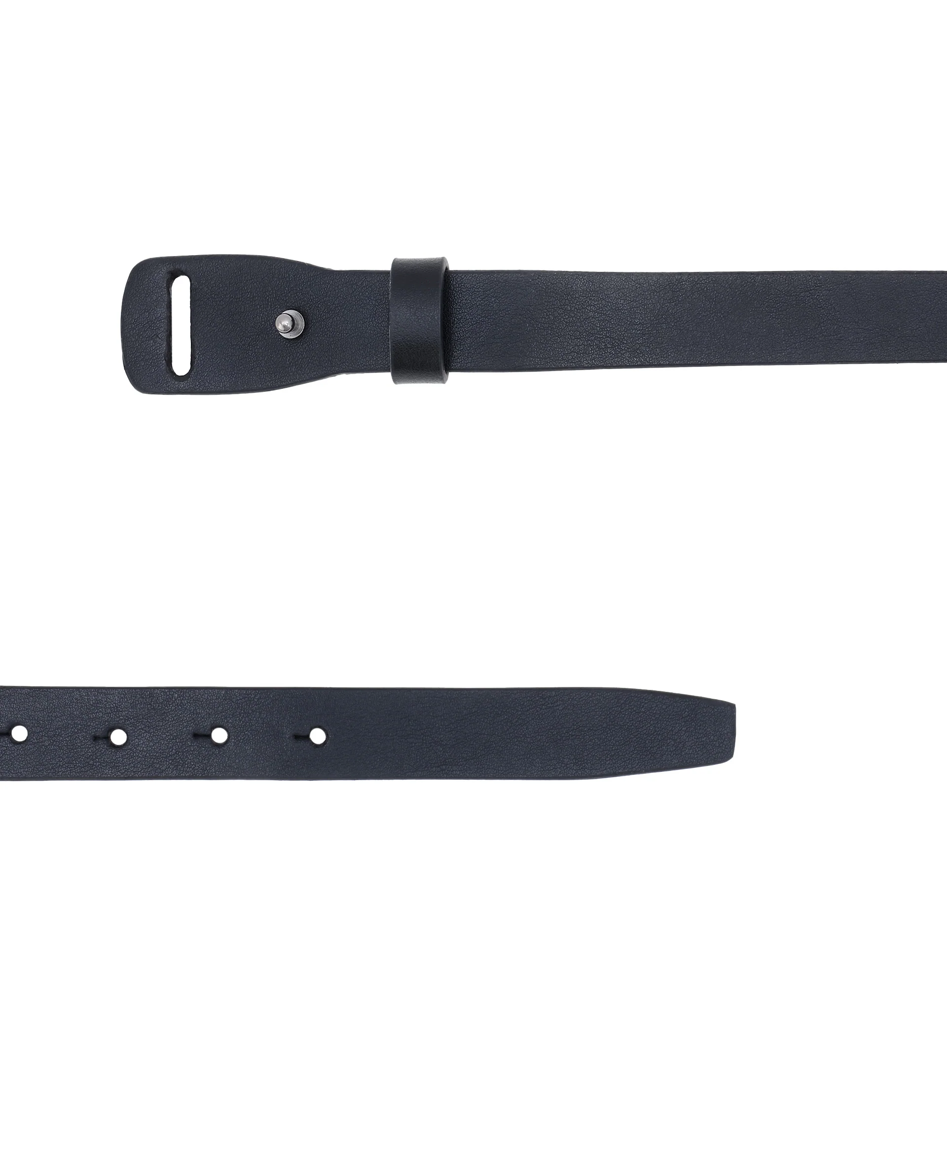 Rare Rabbit Men's Grenger Black Non-Reversible Smooth Grain Belt - Image 5