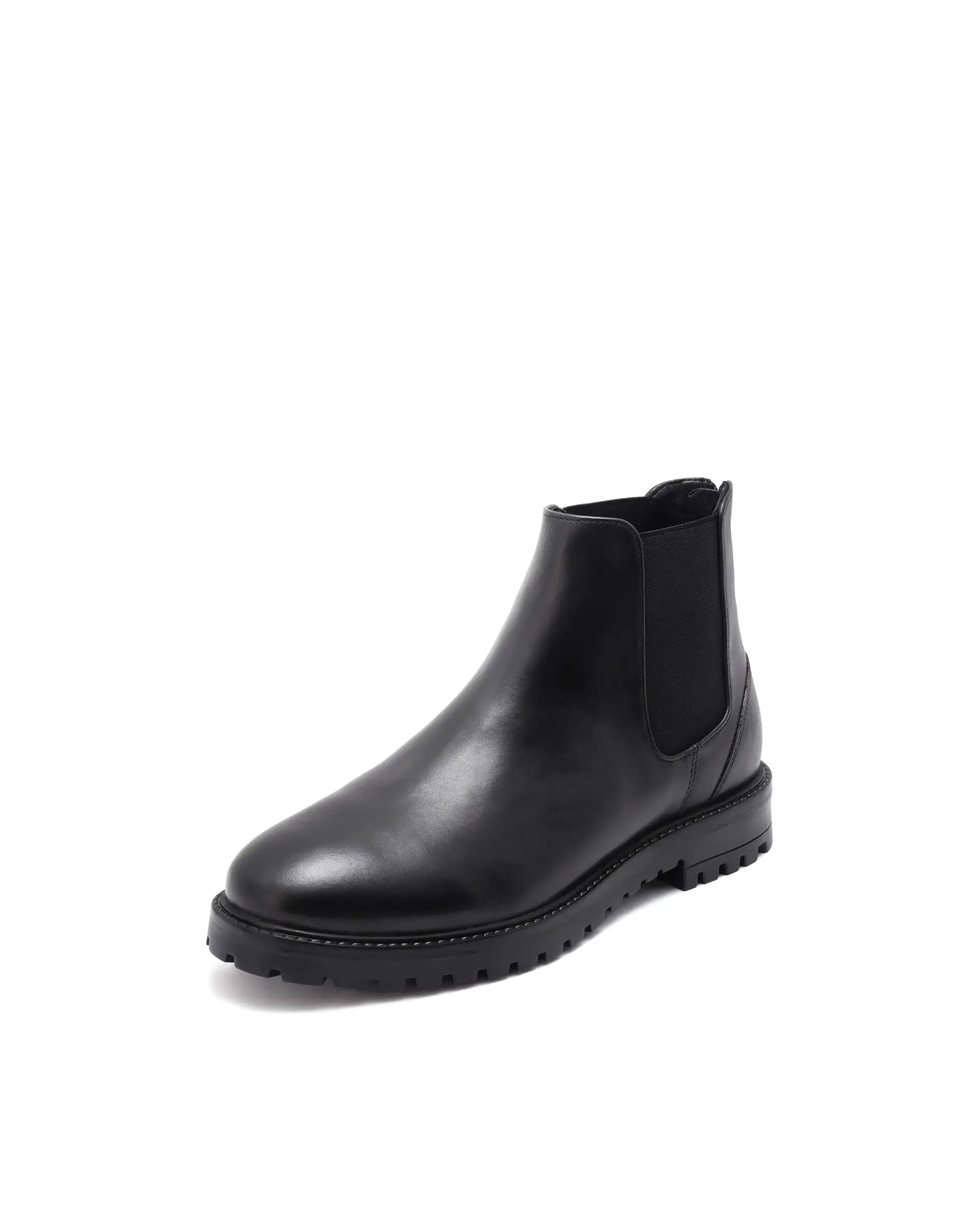 Rare Rabbit Men's Gum Black Classic Chelsea Boot - Image 4