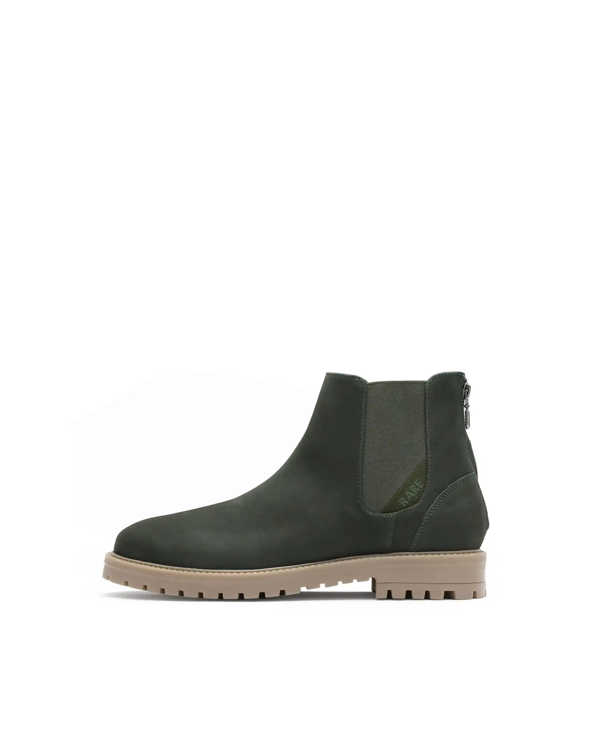 Rare Rabbit Men's Gum Pro Green Classic Chelsea Boot - Image 10