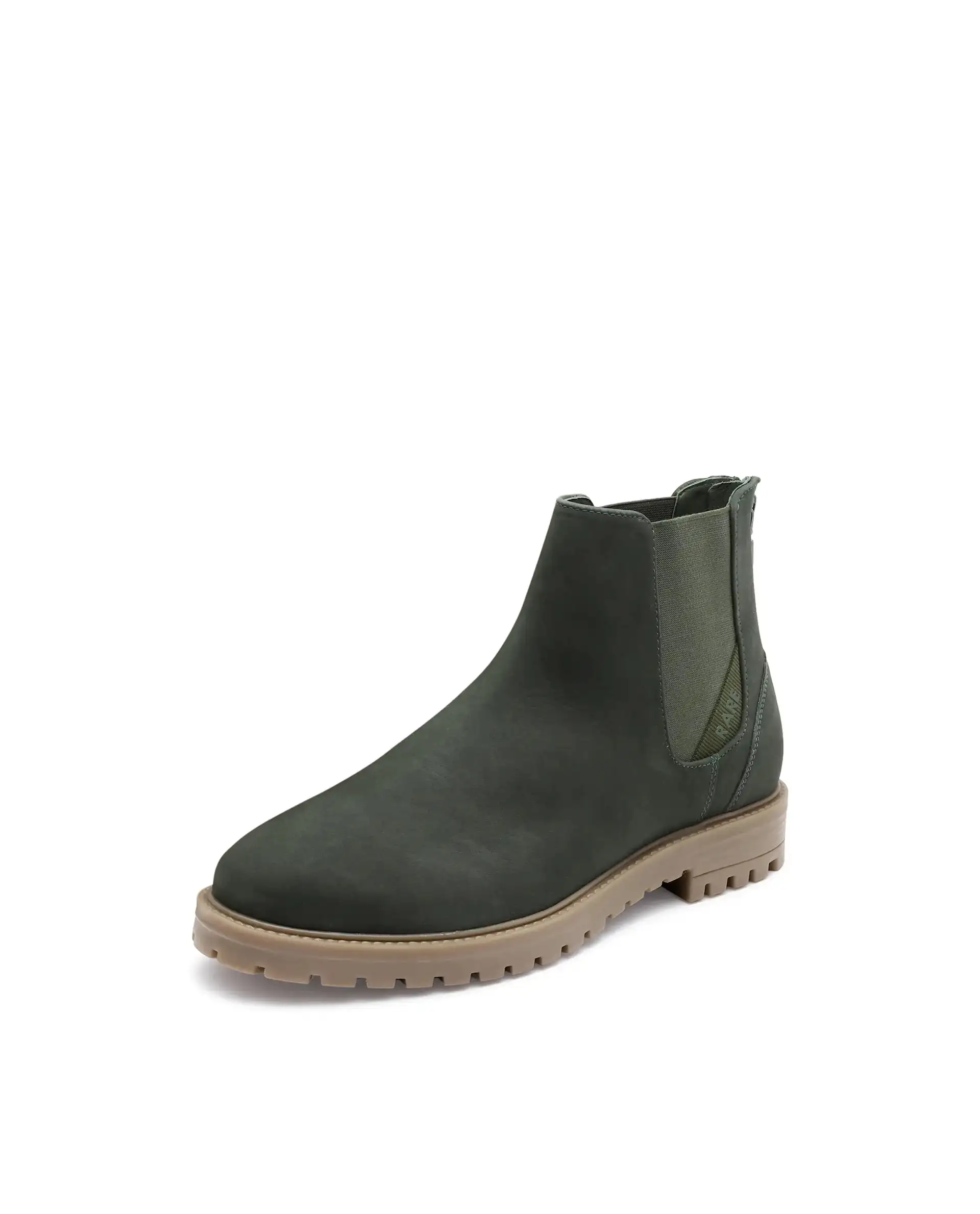 Rare Rabbit Men's Gum Pro Green Classic Chelsea Boot - Image 7