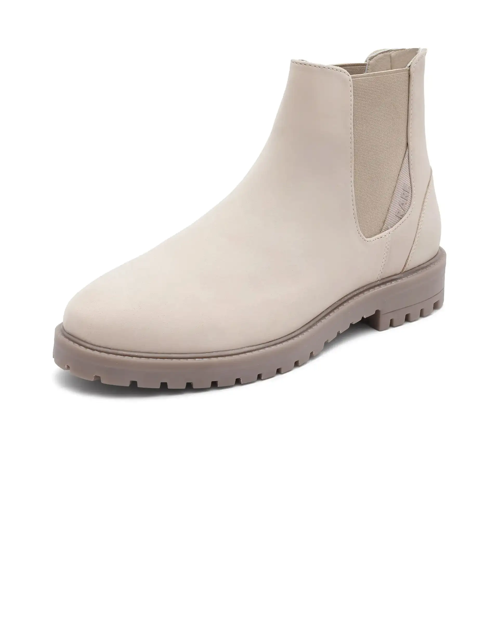 Rare Rabbit Men's Gum Pro Ivory Classic Chelsea Boot - Image 4