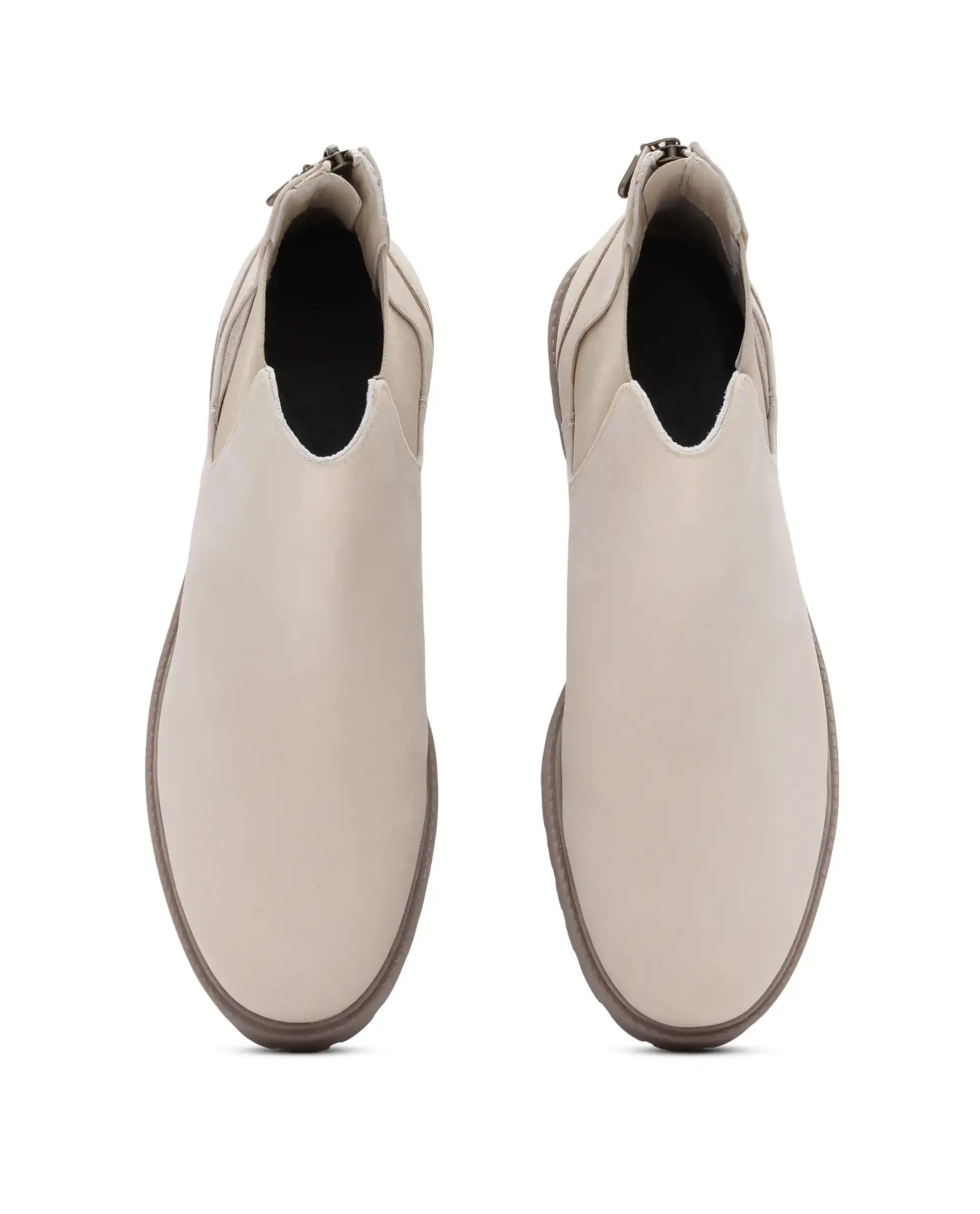 Rare Rabbit Men's Gum Pro Ivory Classic Chelsea Boot - Image 7