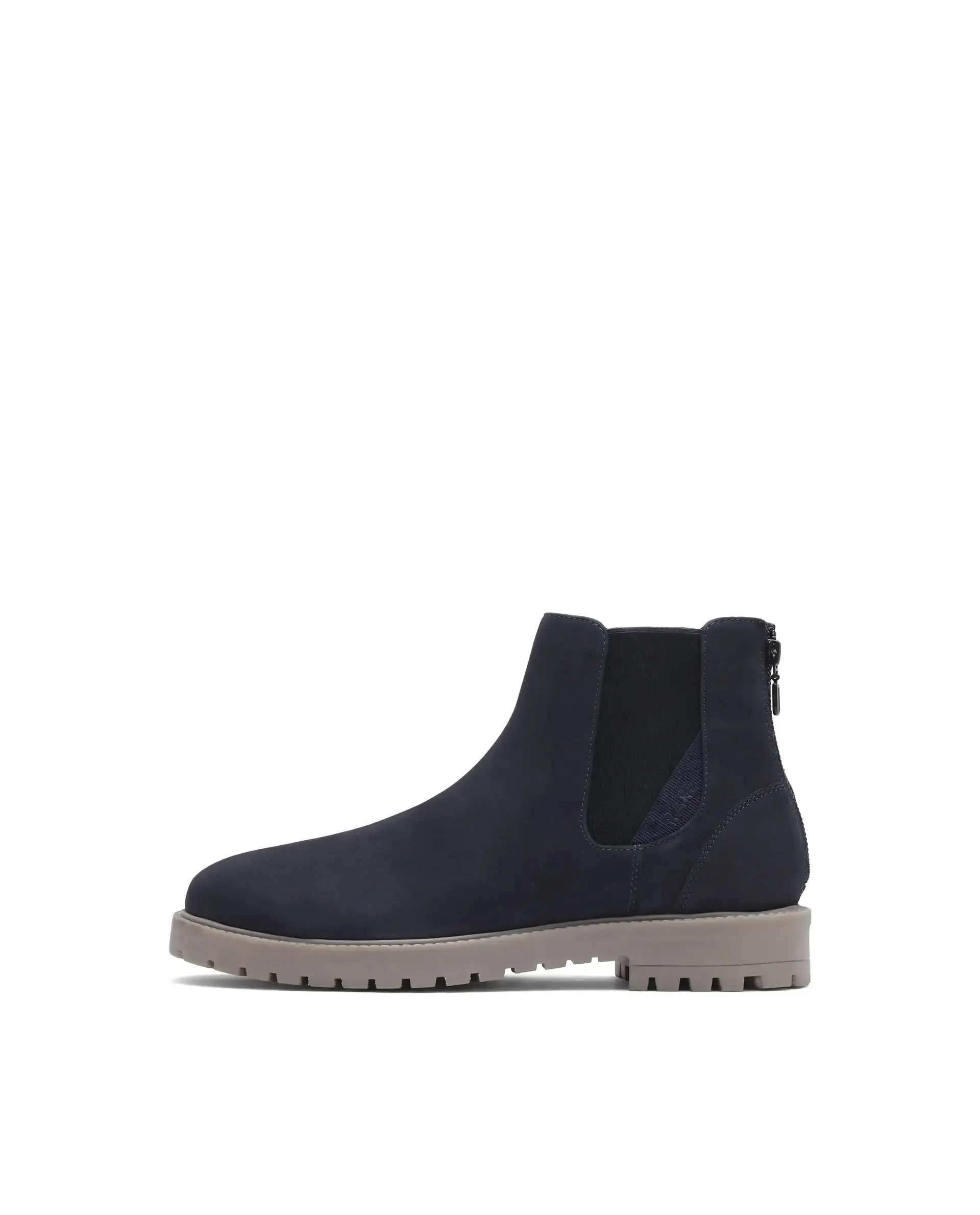 Rare Rabbit Men's Gum Pro Navy Classic Chelsea Boot - Image 10