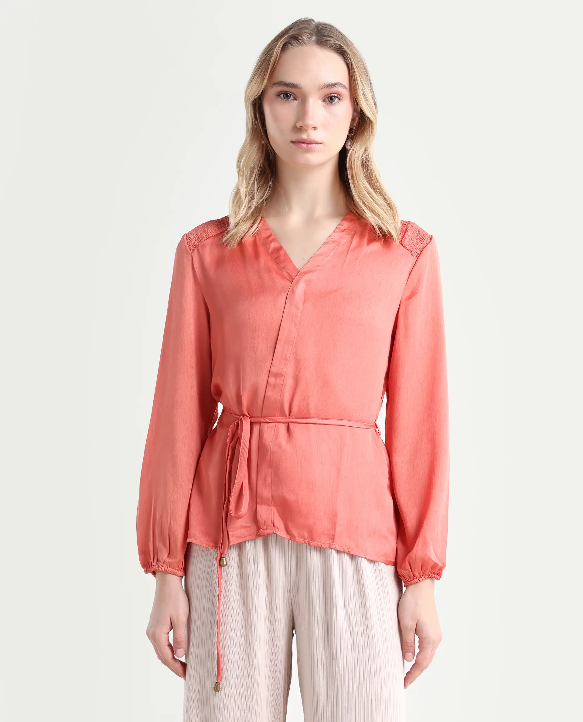 Rareism Women's Hallo Orange Outer Wear - Image 3