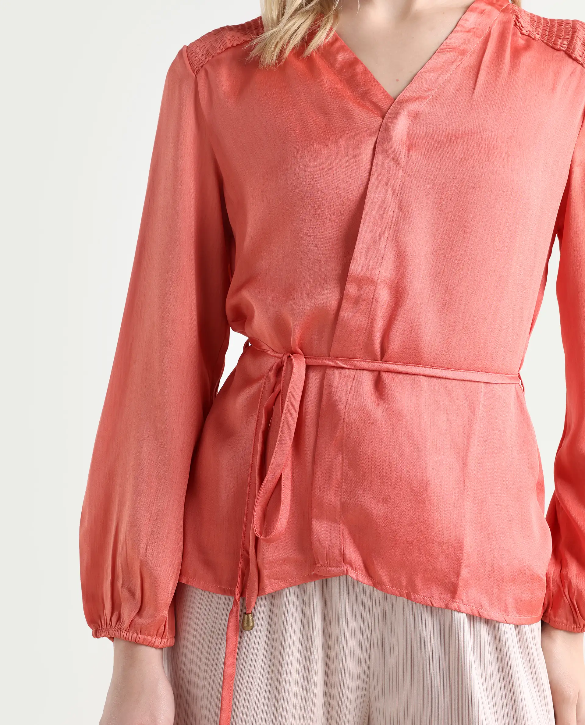 Rareism Women's Hallo Orange Outer Wear - Image 4