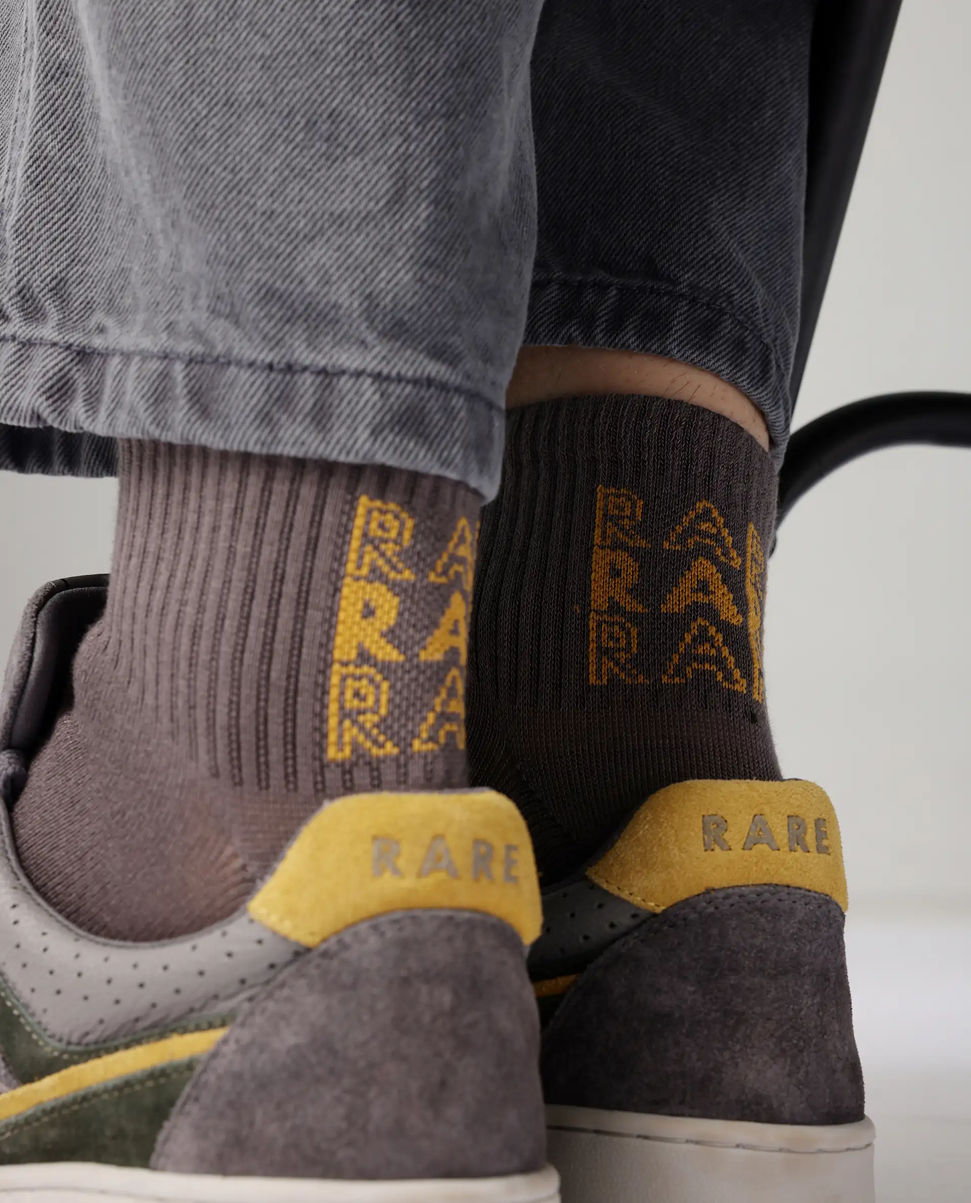 Rare Rabbit Men Happy Assorted High Ankle Socks - Image 2
