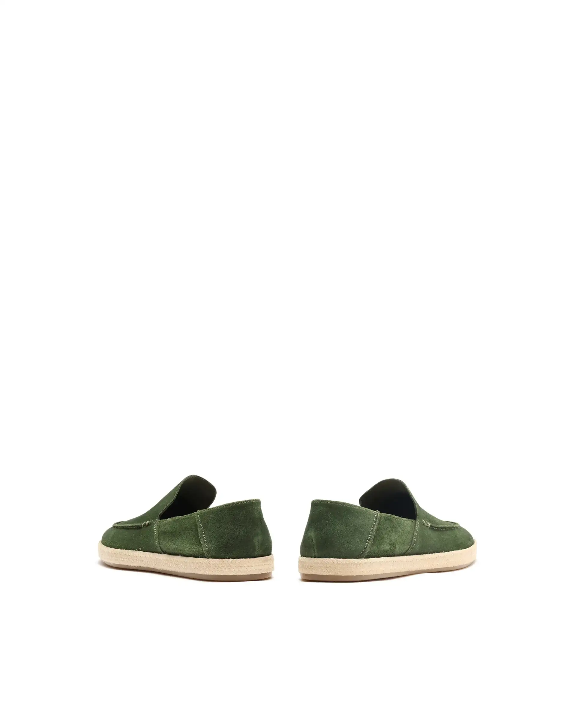 Rare Rabbit Men Havana Emerald Green Suede Leather Slip-On Closure Shoes - Image 6
