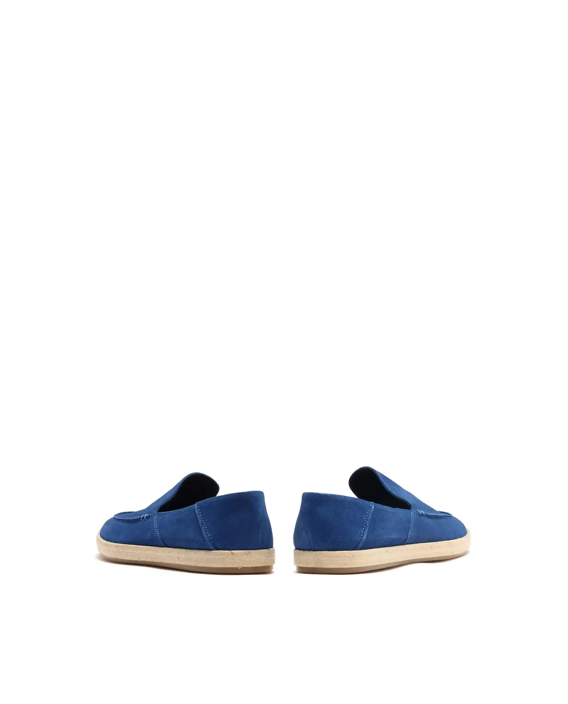 Rare Rabbit Men Havana Ink Blue Suede Leather Slip-On Closure Shoes - Image 6