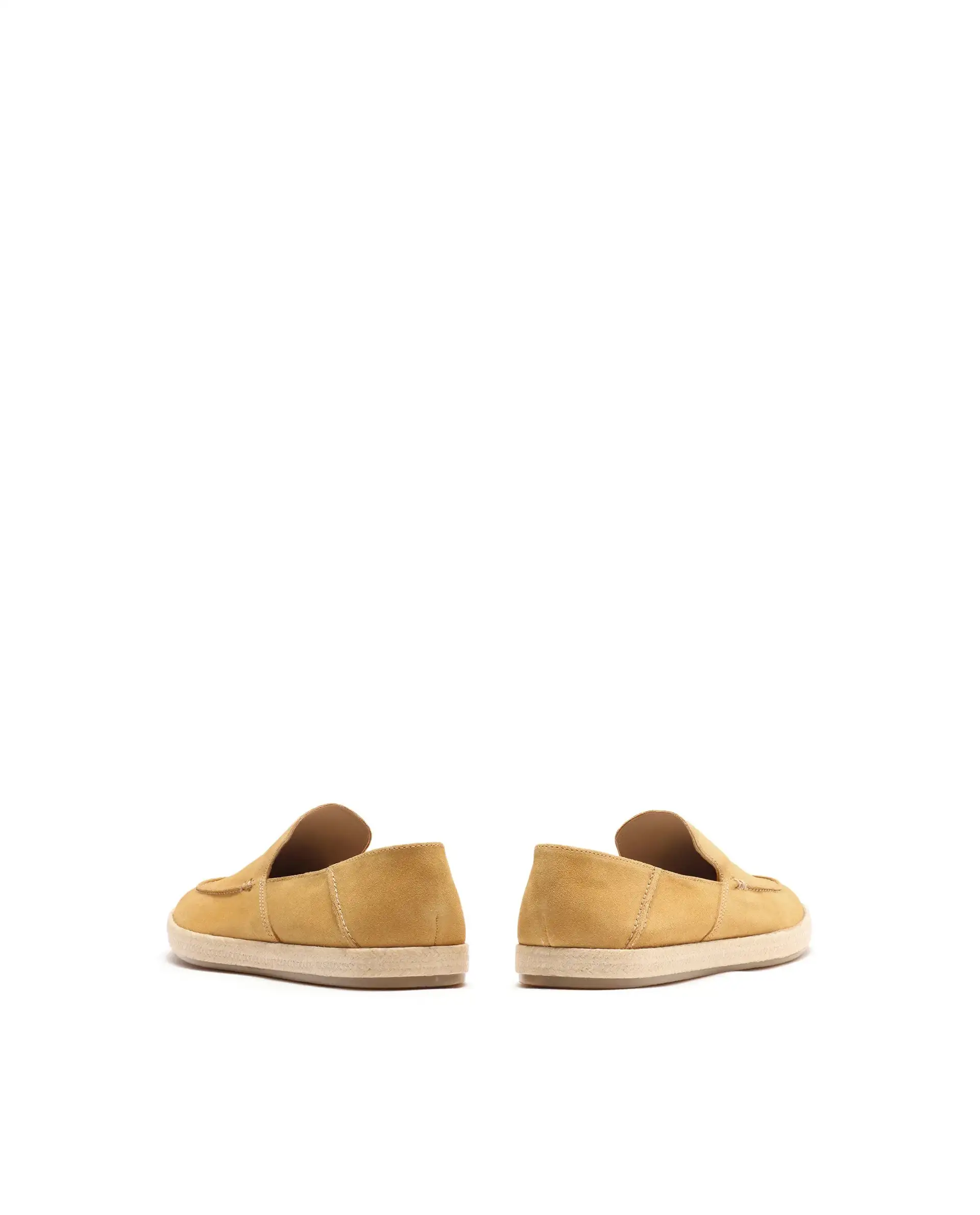 Rare Rabbit Men Havana Mustard Yellow Suede Leather Slip-On Closure Shoes - Image 6