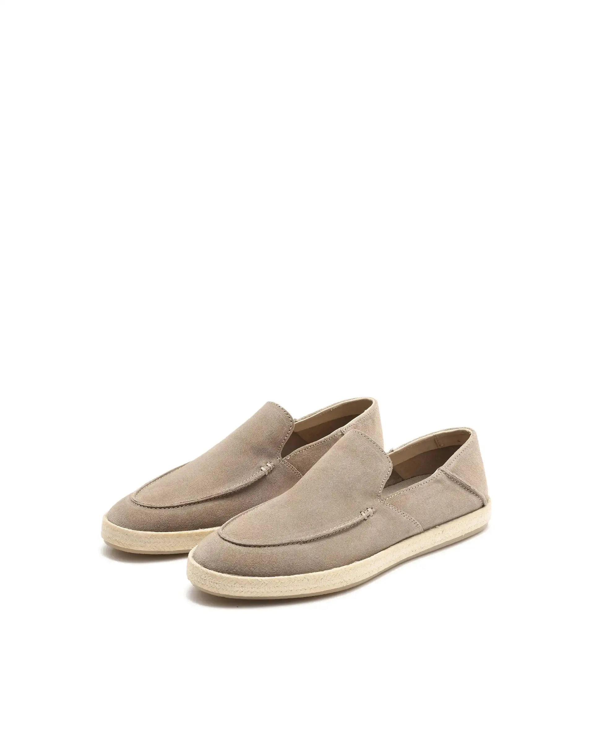 Rare Rabbit Men Havana Lite Fawn Suede Leather Slip-On Closure Shoes - Image 2