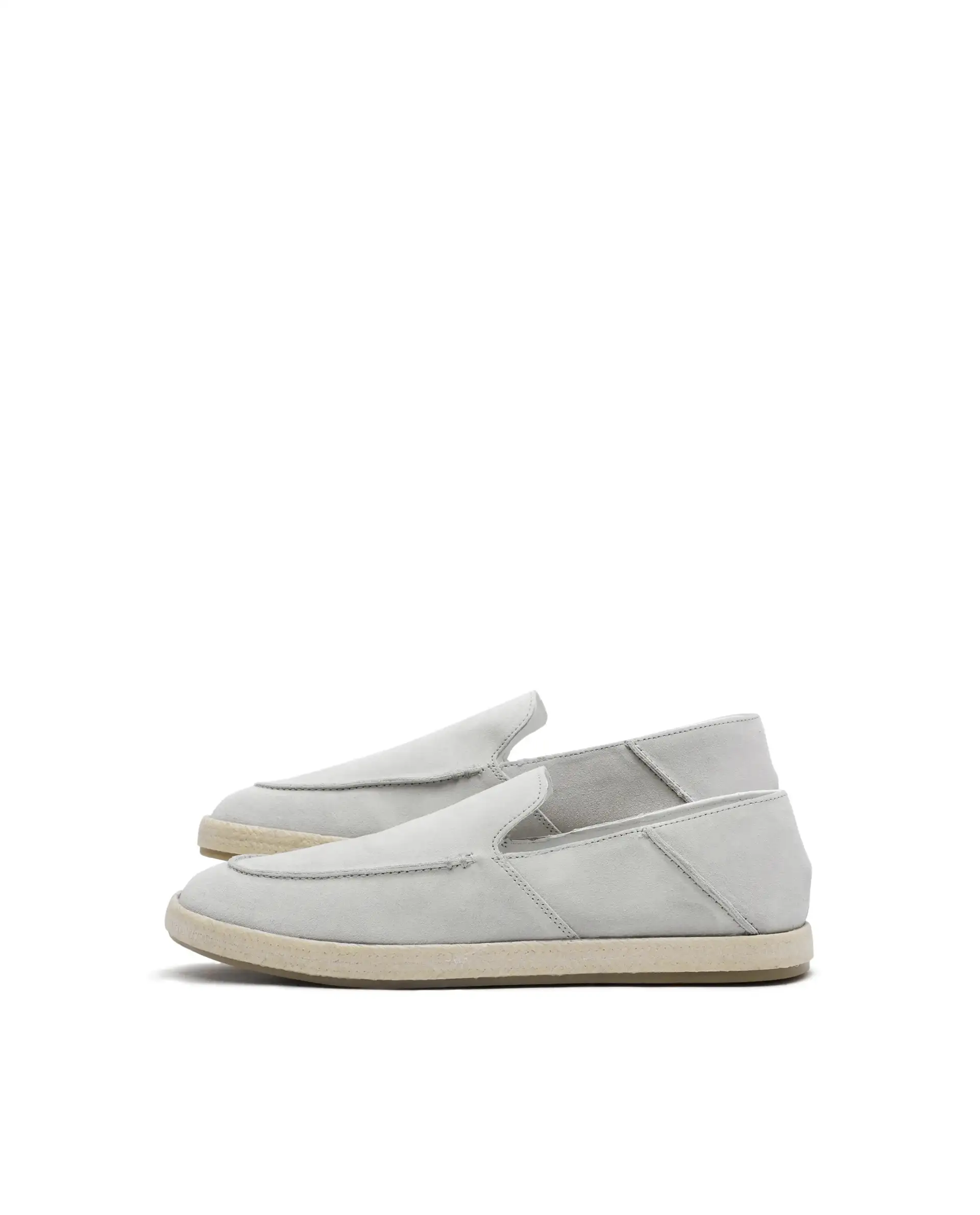 Rare Rabbit Men Havana White Suede Leather Slip-On Closure Shoes - Image 7