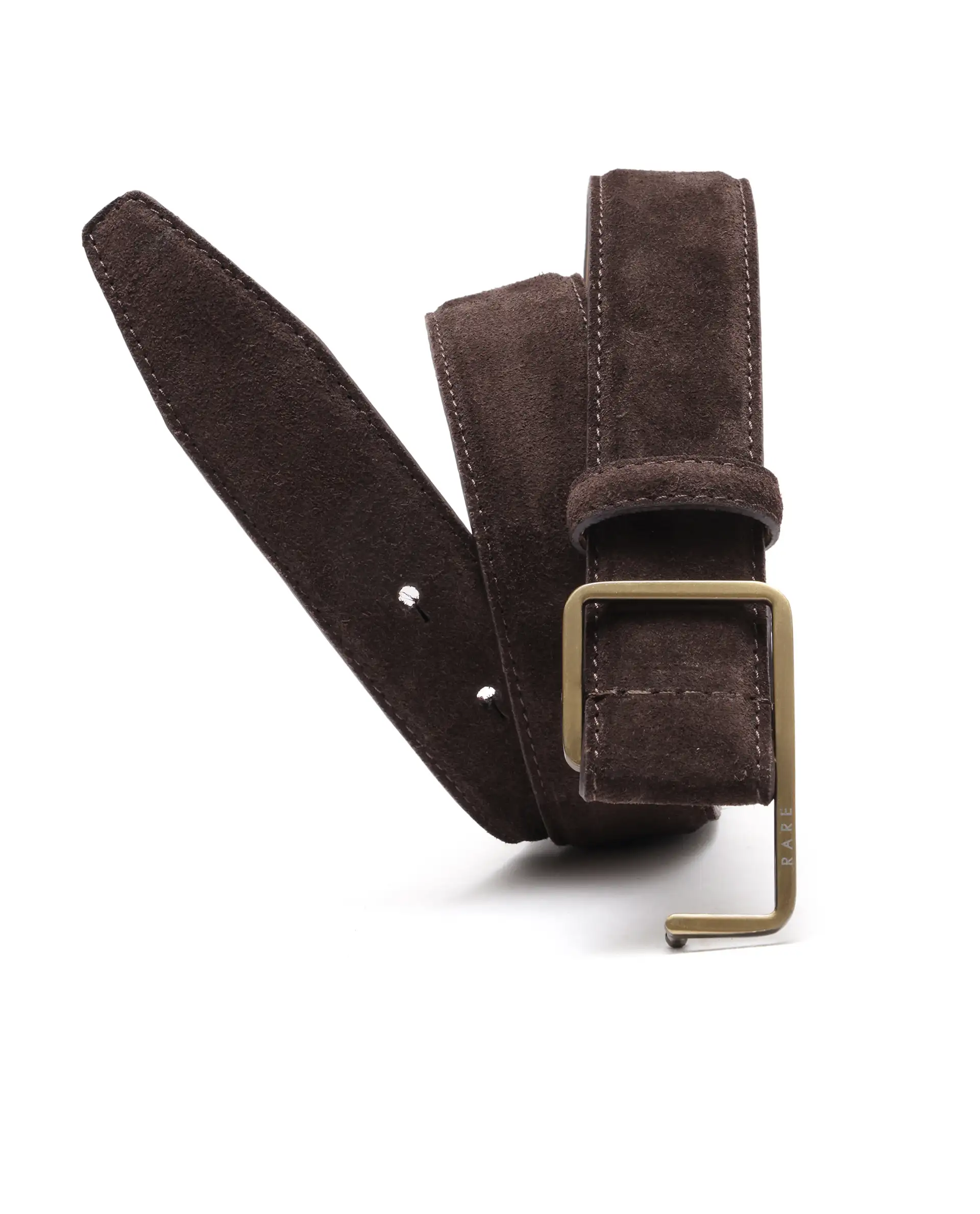 Rare Rabbit Men Hedvig Coffee Brown Belt - Image 2