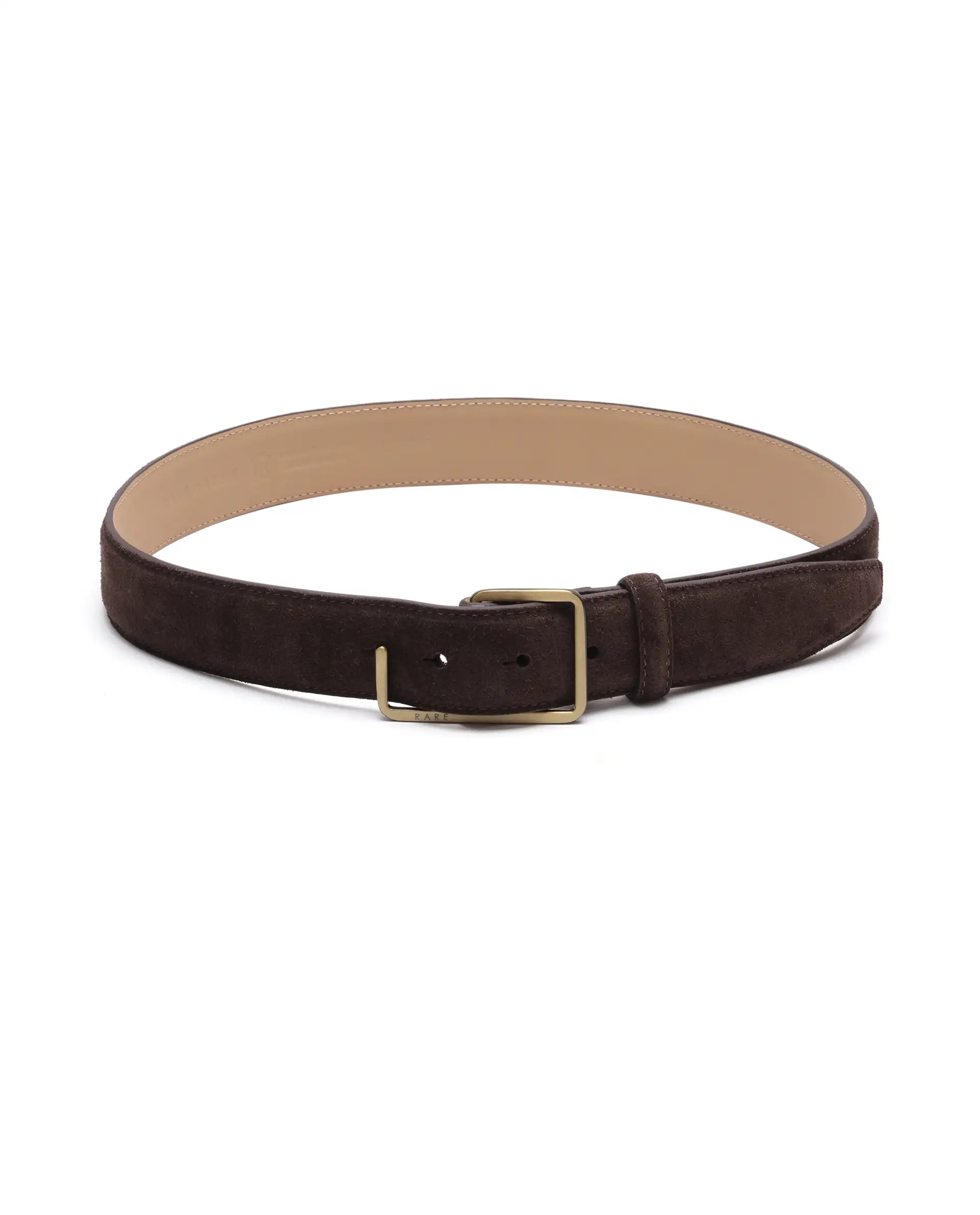 Rare Rabbit Men Hedvig Coffee Brown Belt - Image 5