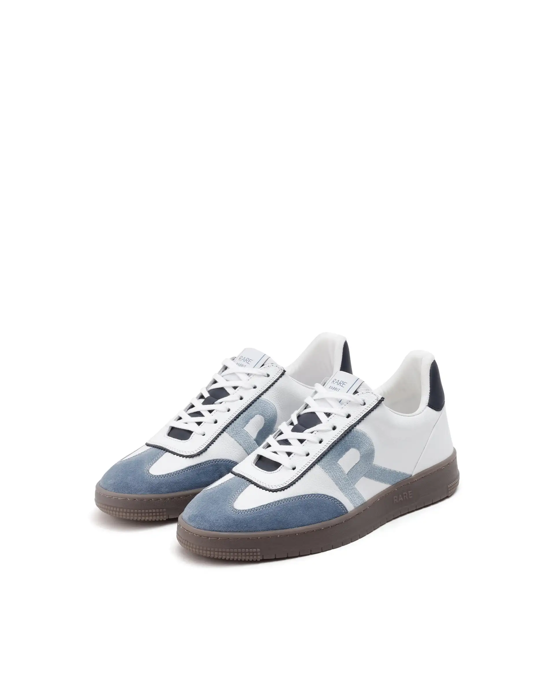 Rare Rabbit Men Hem White Lace-Up Genuine Leather Signature Hem Branding Low-Top Sneaker Shoes - Image 3