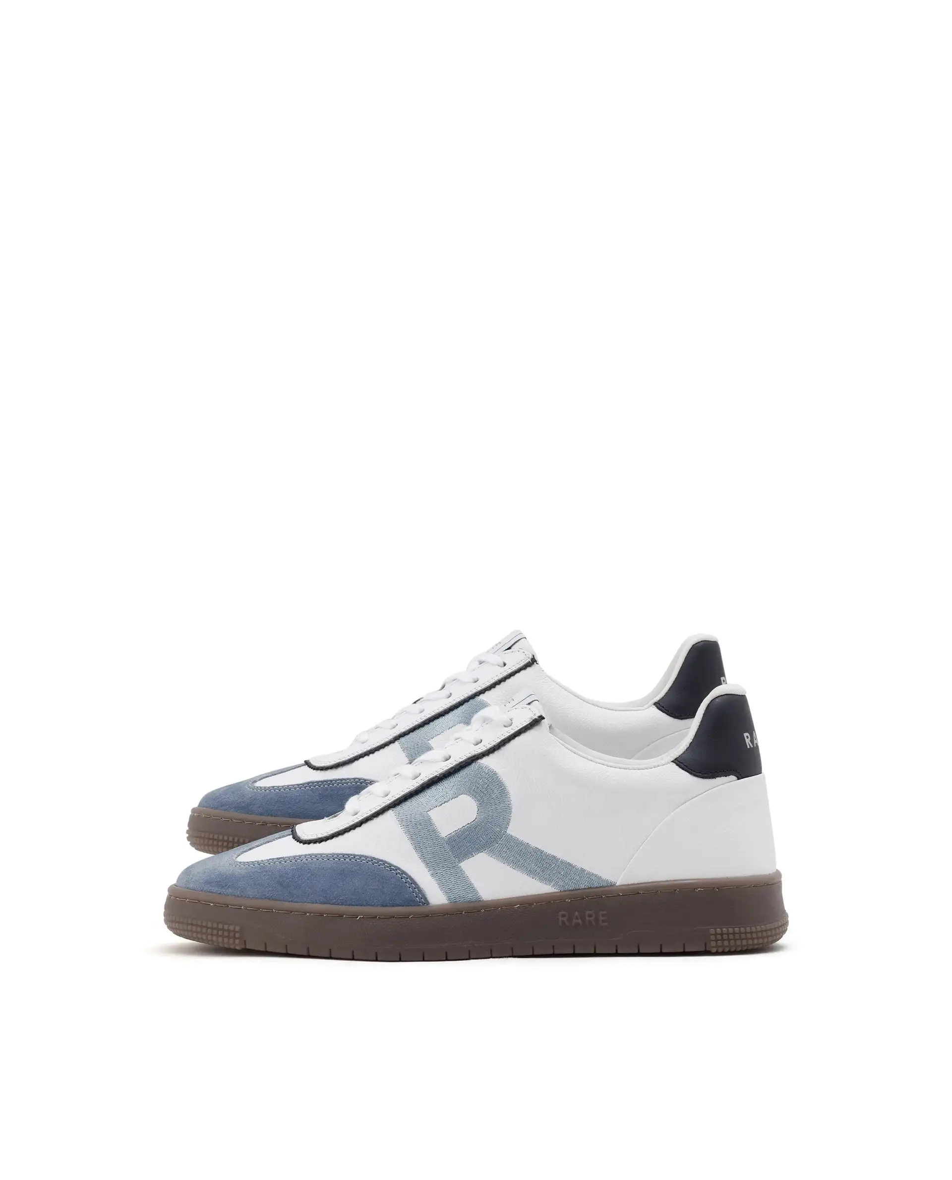 Rare Rabbit Men Hem White Lace-Up Genuine Leather Signature Hem Branding Low-Top Sneaker Shoes - Image 6