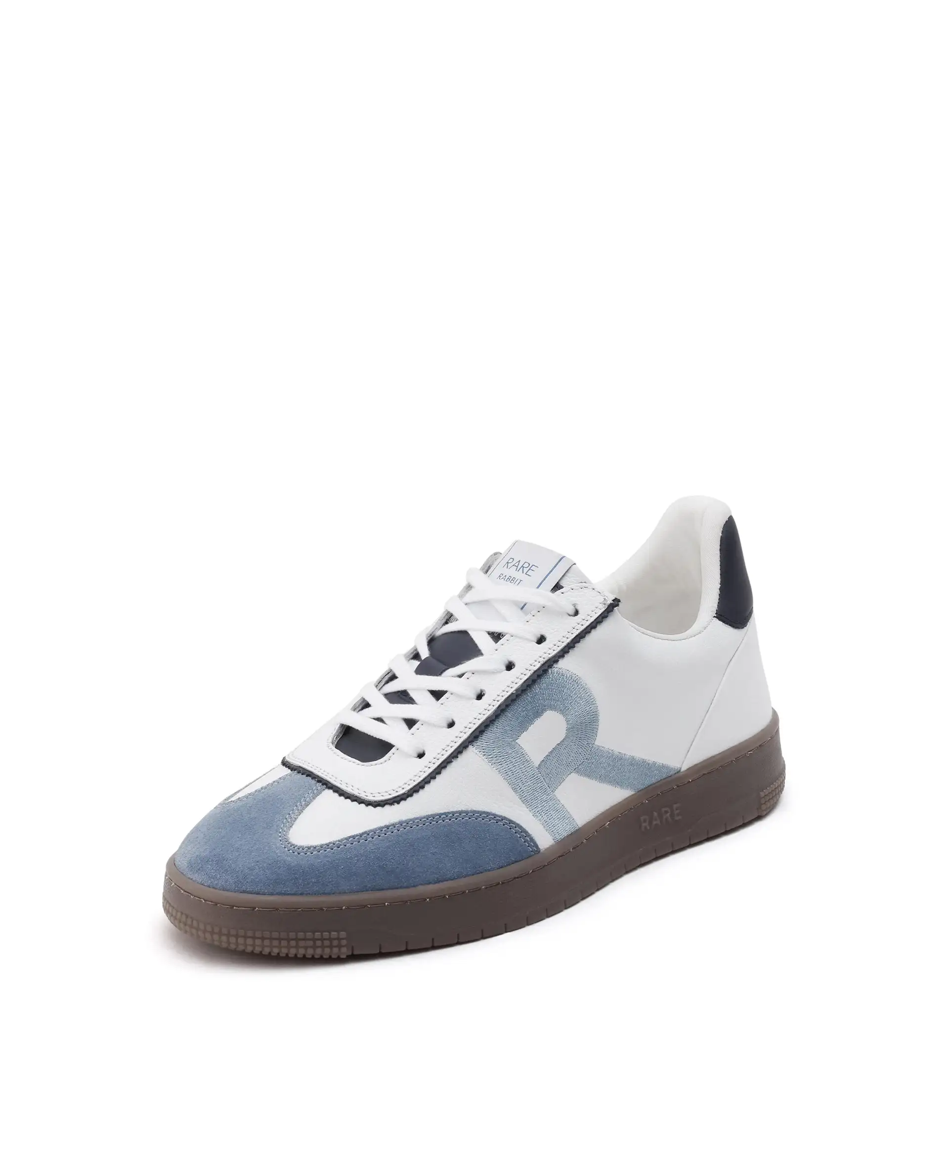 Rare Rabbit Men Hem White Lace-Up Genuine Leather Signature Hem Branding Low-Top Sneaker Shoes - Image 7