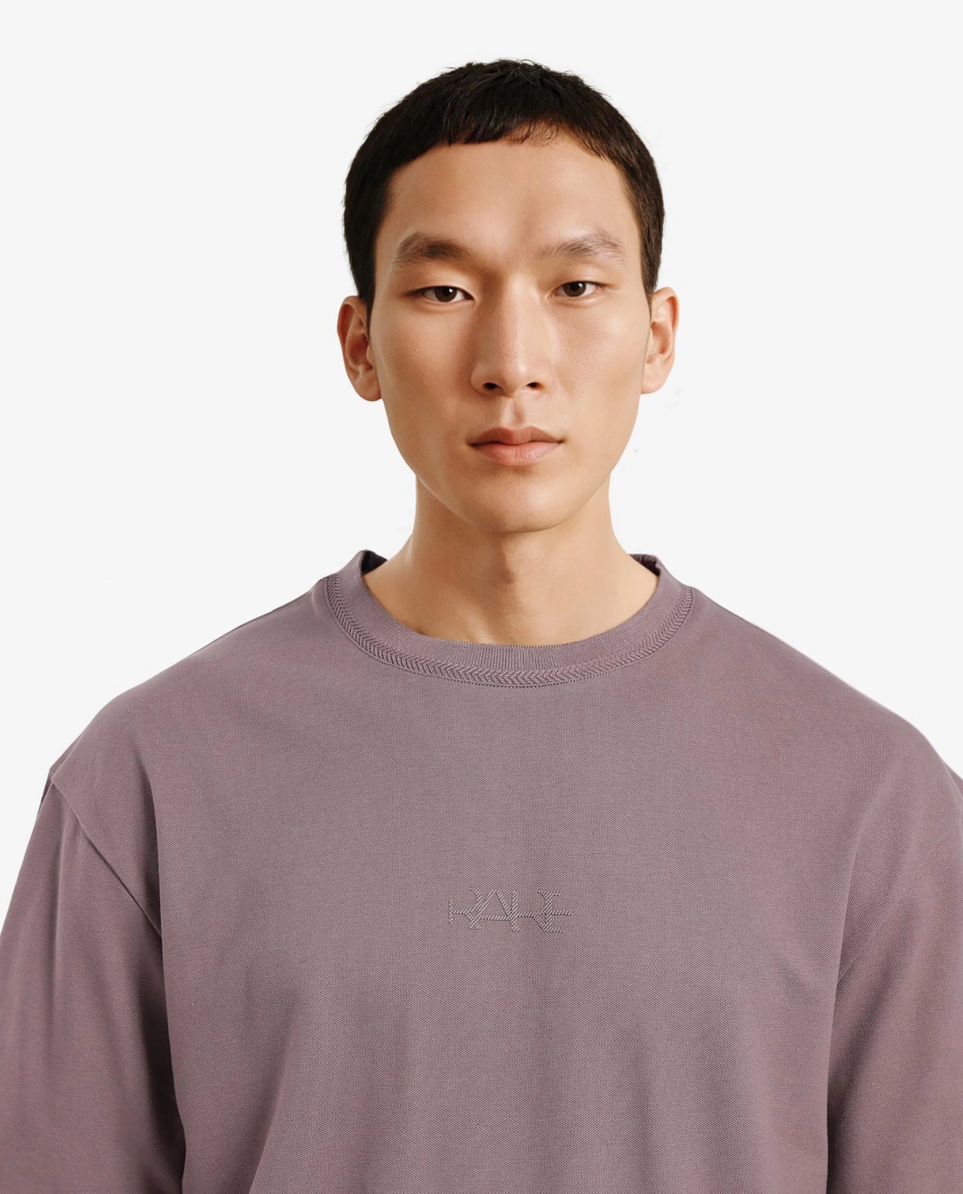 Rare Rabbit Men's Heros-1 Dusky Brown Cotton Blend Plain Oversized Fit Half Sleeve Crew Neck T-Shirt - Image 8
