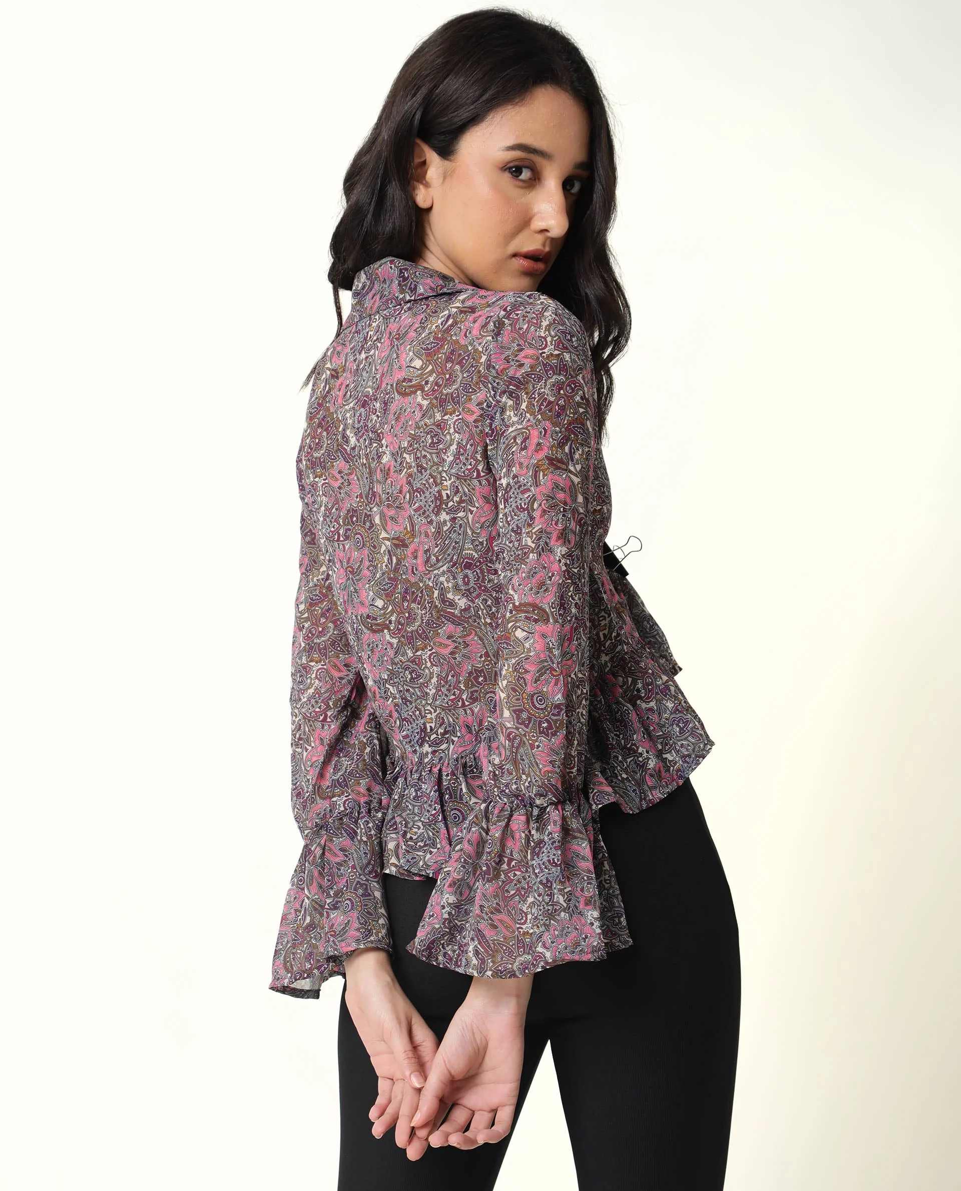Rareism Women's Hill Pink Shrug - Image 6