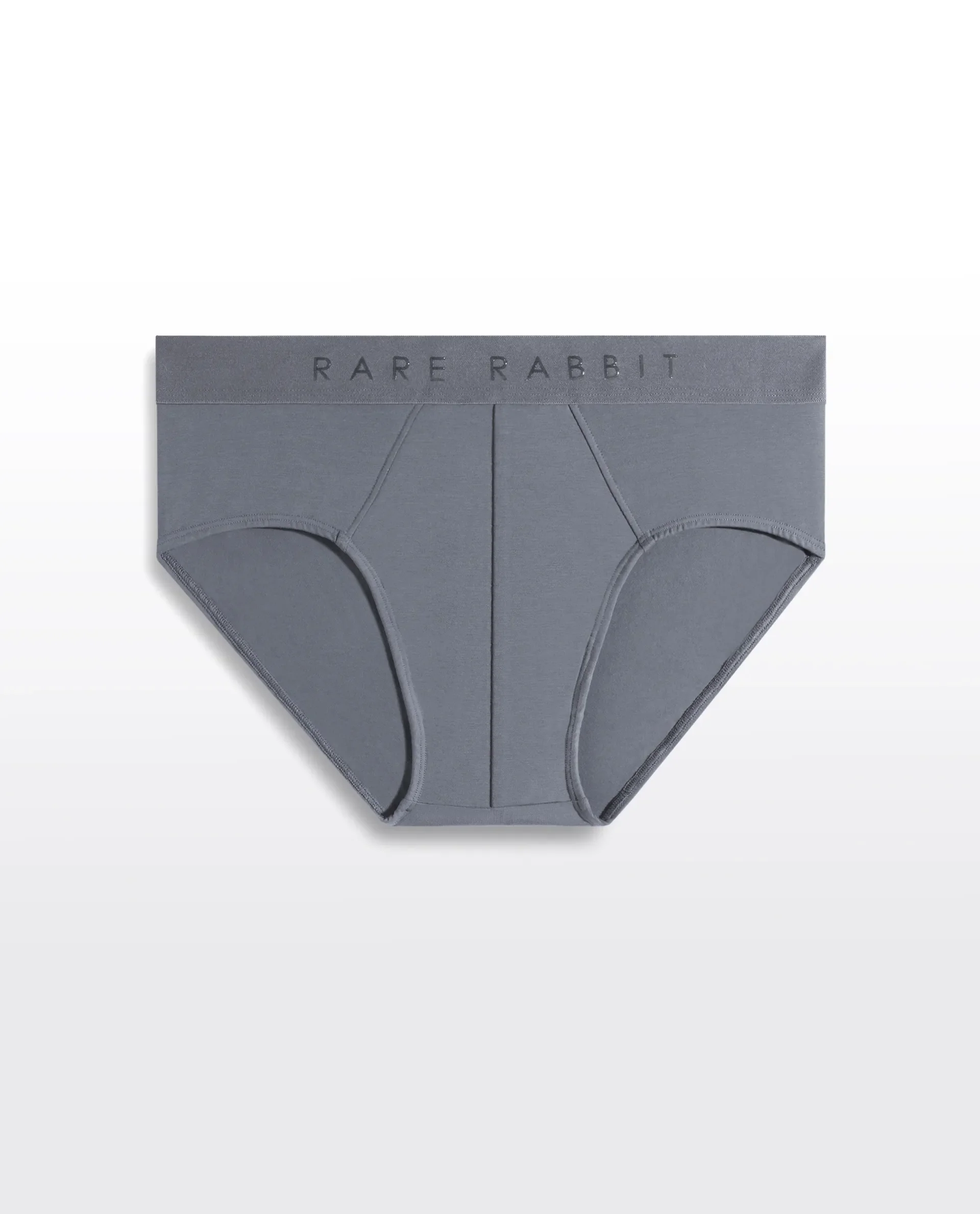 Rare Rabbit Men Hither Grey Soft Cotton Stretch Briefs - Image 7