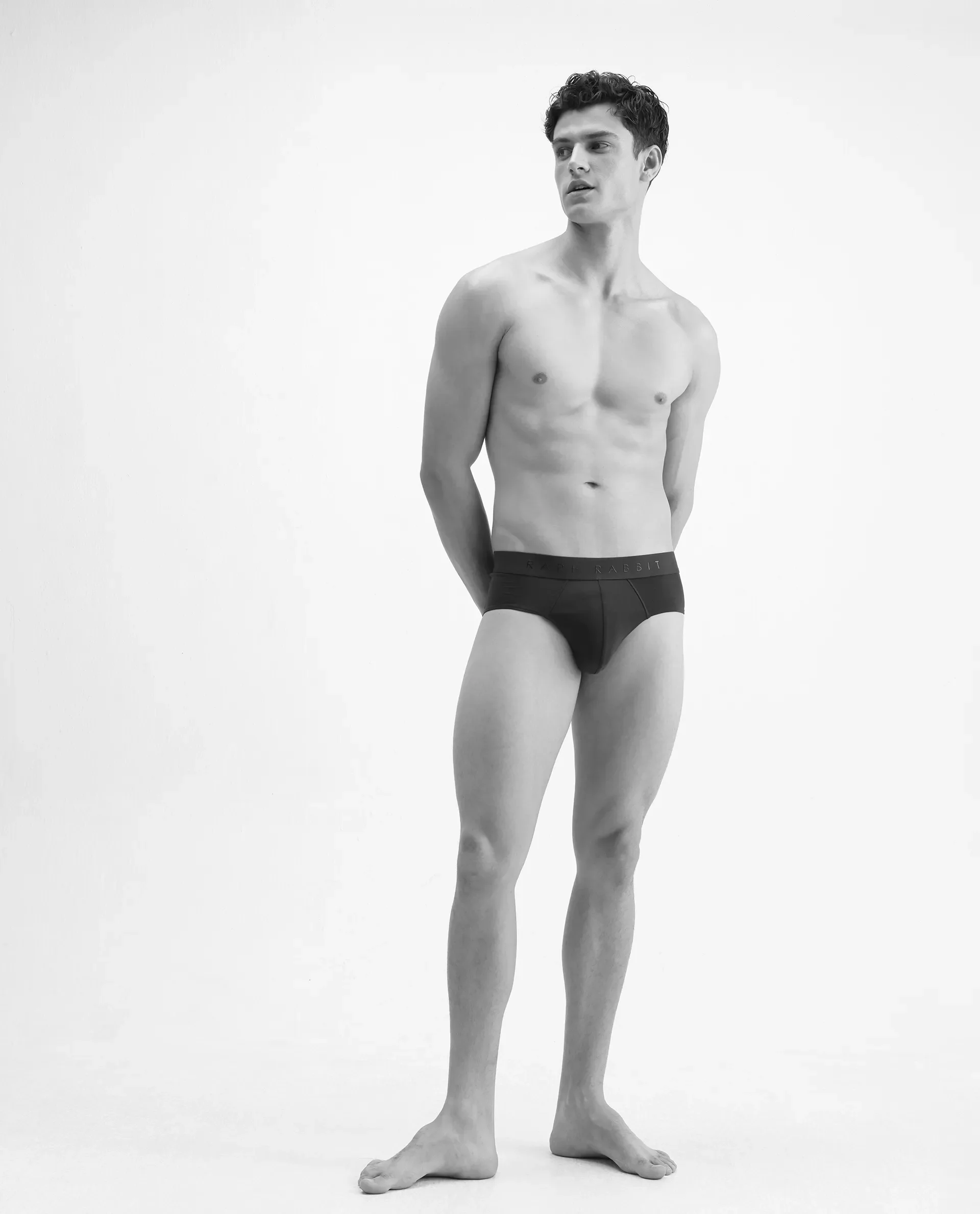 Rare Rabbit Men Hither Olive Soft Cotton Stretch Briefs - Image 4