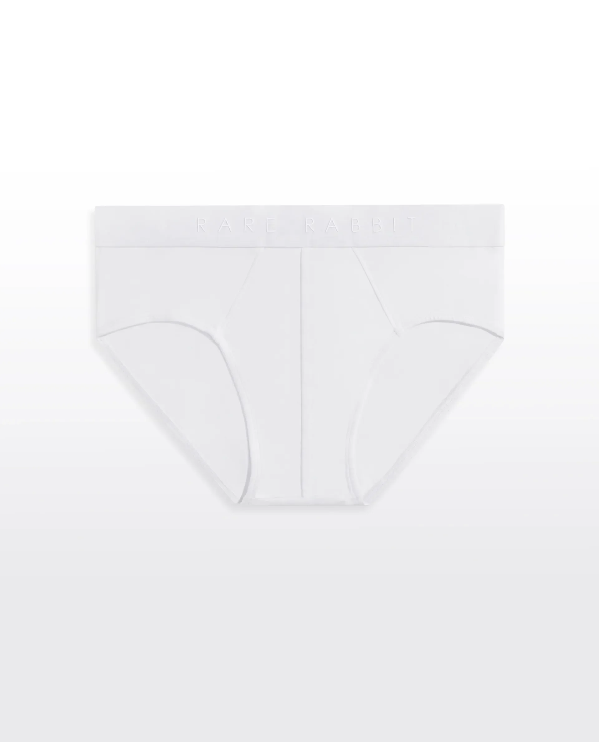 Rare Rabbit Men Hither White Soft Cotton Stretch Briefs - Image 3