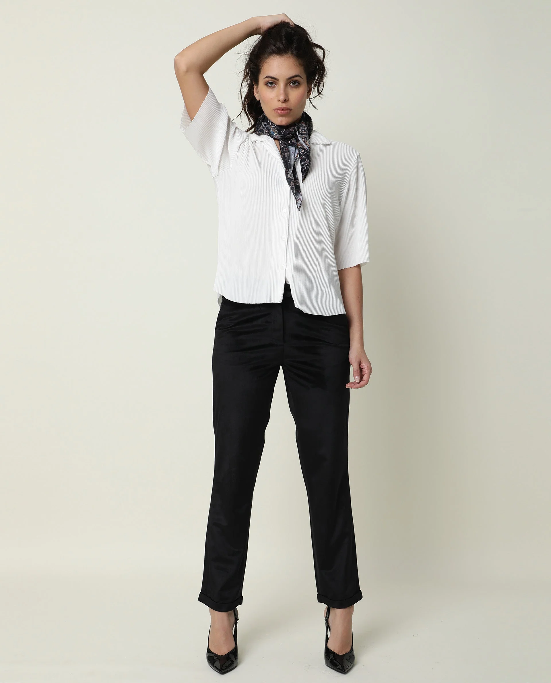 Rareism Women's Hoops White Top - Image 4