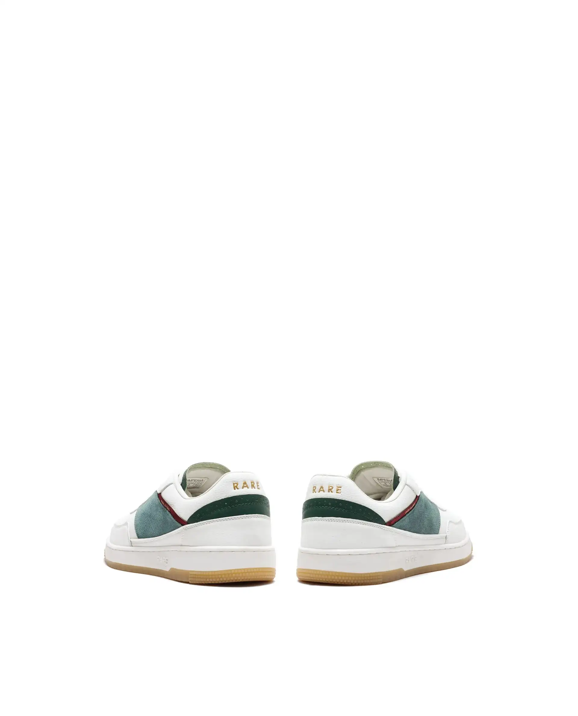 Rare Rabbit Men's Imperia White Micro Fiber Lace-Up Closure Sneaker - Image 6
