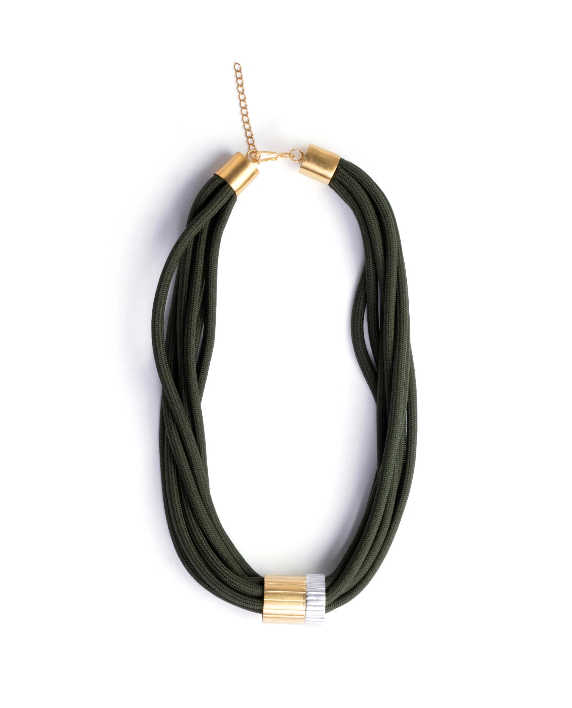 Rareism Women Impression Green Necklace - Image 4