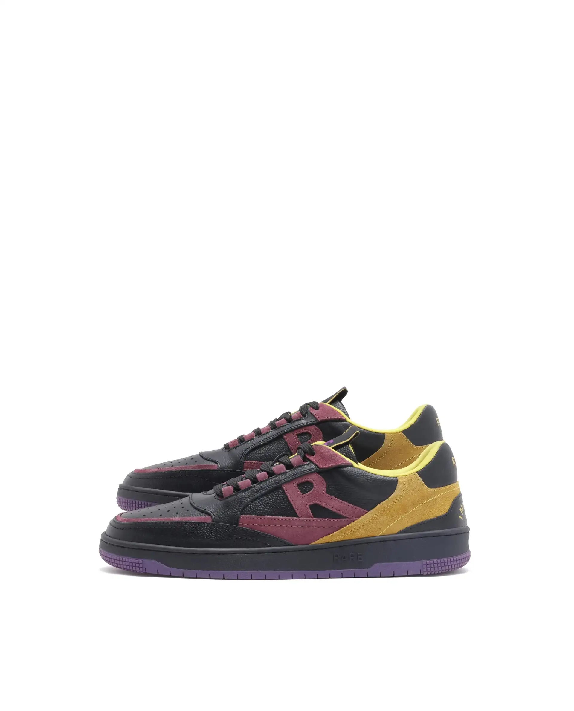 Rare Rabbit Men Inferno Black Lace-Up Closure Sneaker - Image 6