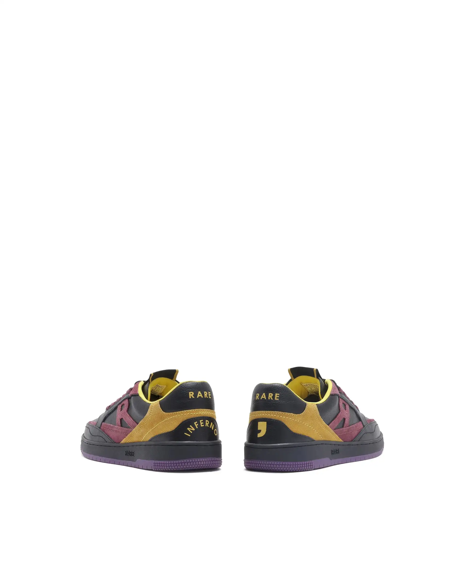 Rare Rabbit Men Inferno Black Lace-Up Closure Sneaker - Image 7