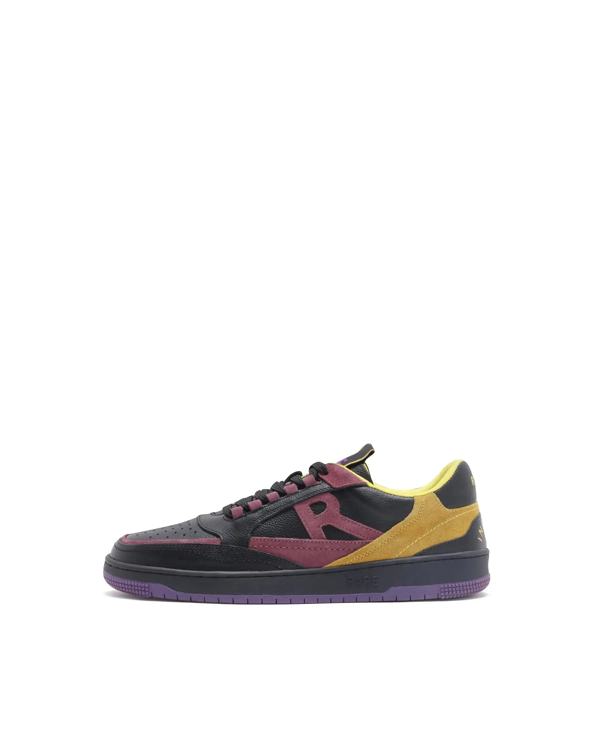 Rare Rabbit Men Inferno Black Lace-Up Closure Sneaker - Image 9