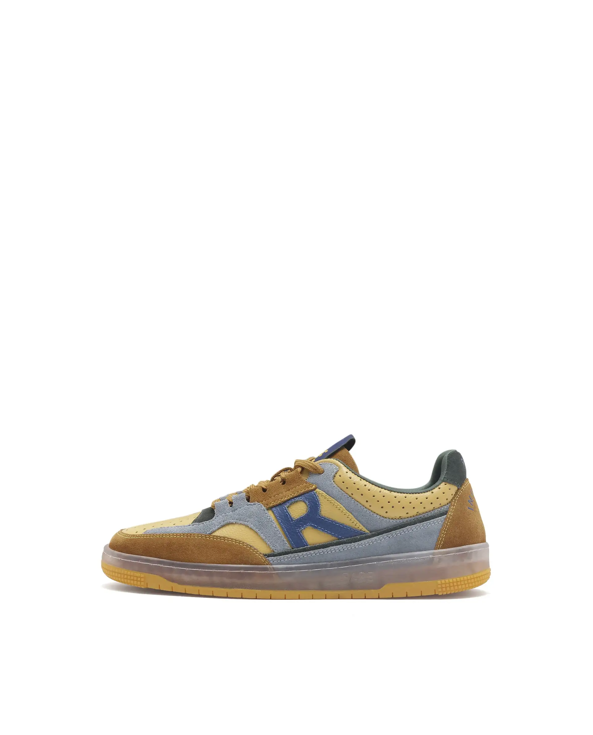 Rare Rabbit Men Inferno Yellow Lace-Up Closure Sneaker - Image 10
