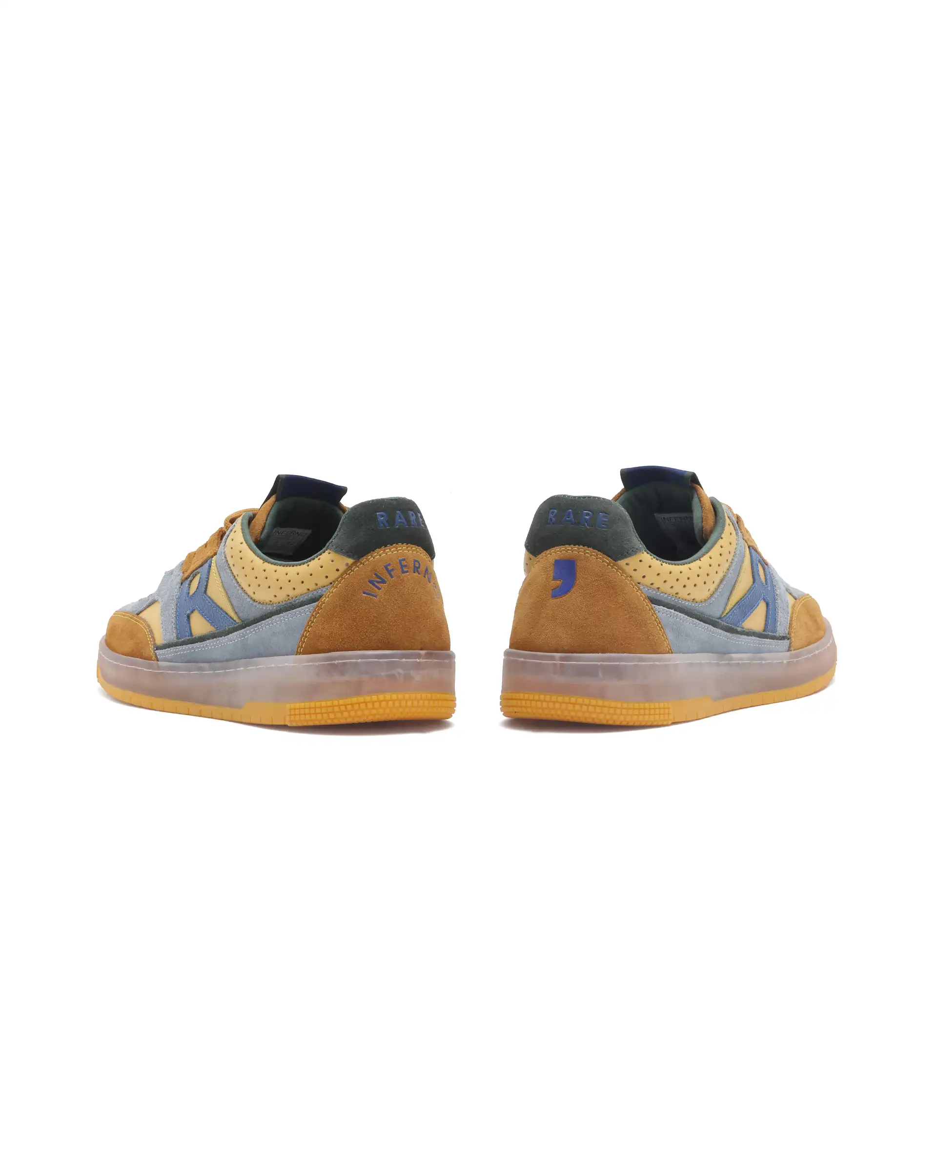 Rare Rabbit Men Inferno Yellow Lace-Up Closure Sneaker - Image 7