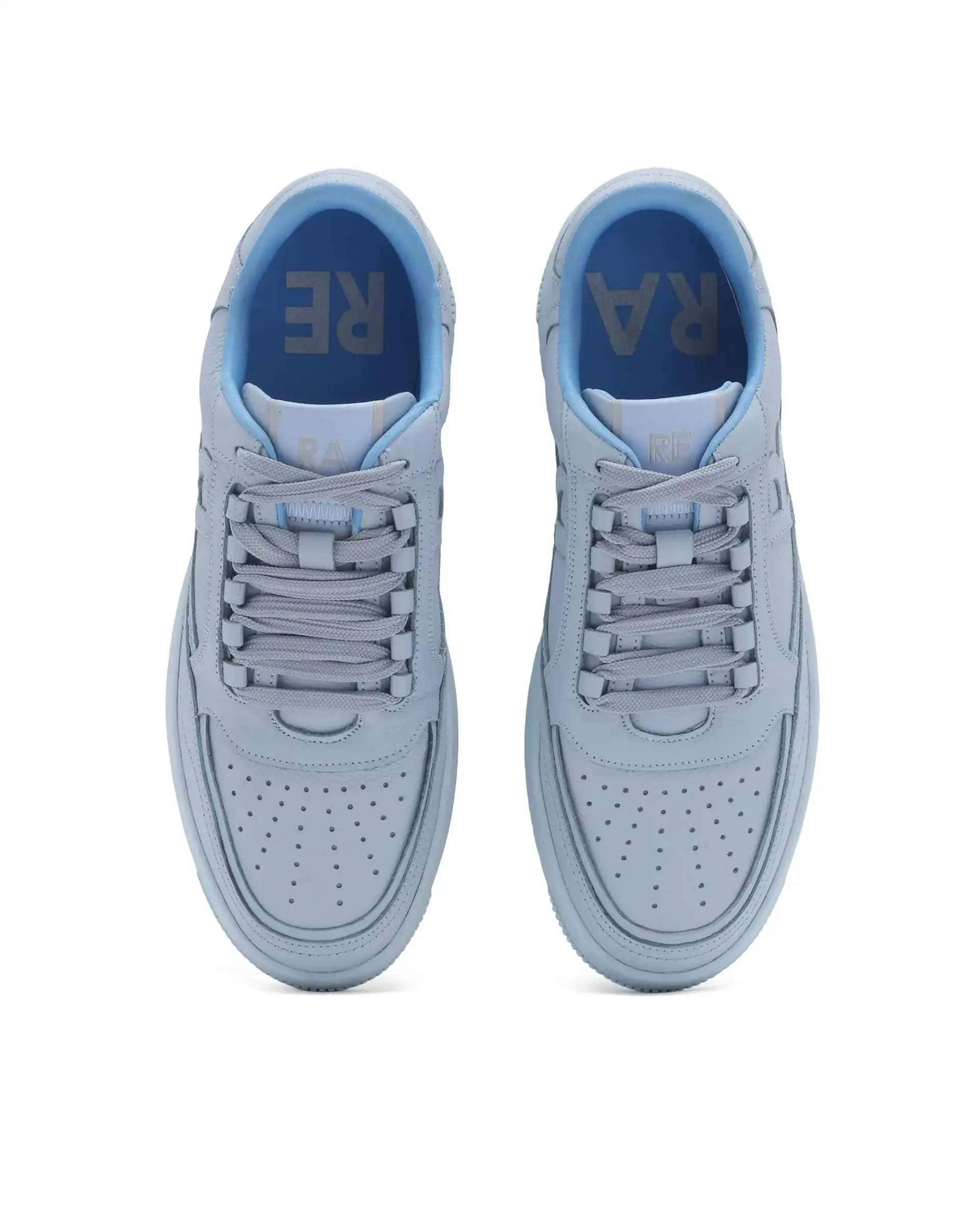 Rare Rabbit Men Inferno Blue Lace-Up Sneaker - Image 4