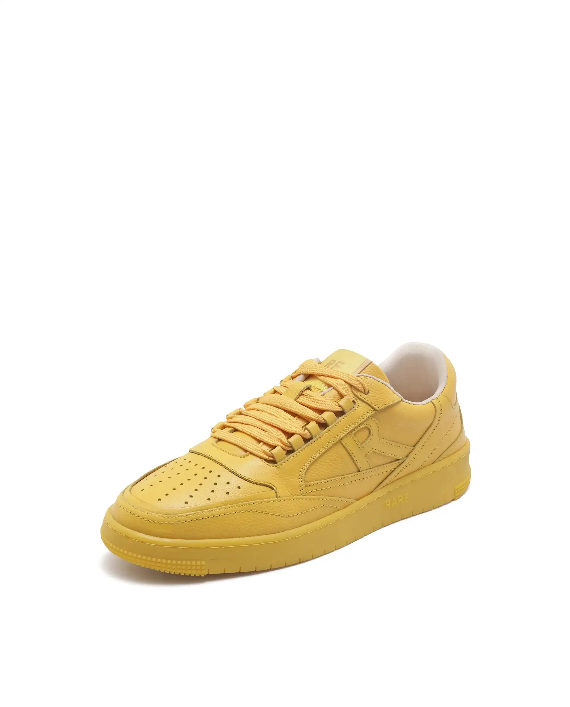 Rare Rabbit Men's Inferno Lite Yellow Lace-Up Closure Sneaker - Image 7