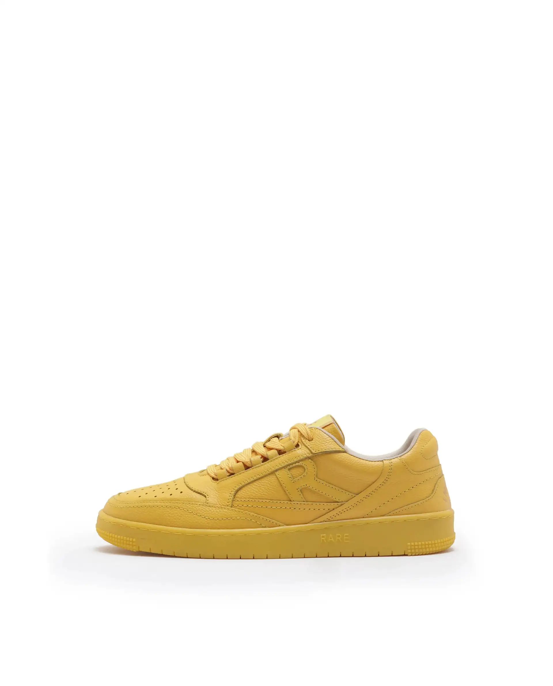 Rare Rabbit Men's Inferno Lite Yellow Lace-Up Closure Sneaker - Image 9
