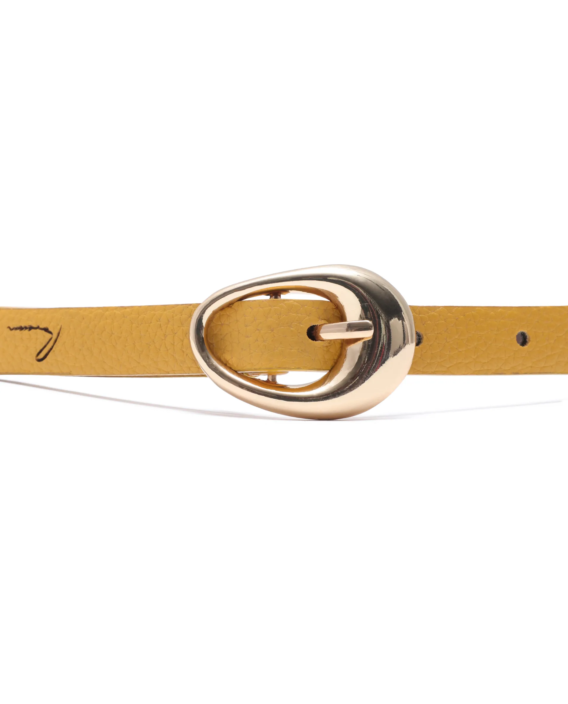 Rareism Women Ivy Mustard Belt - Image 3