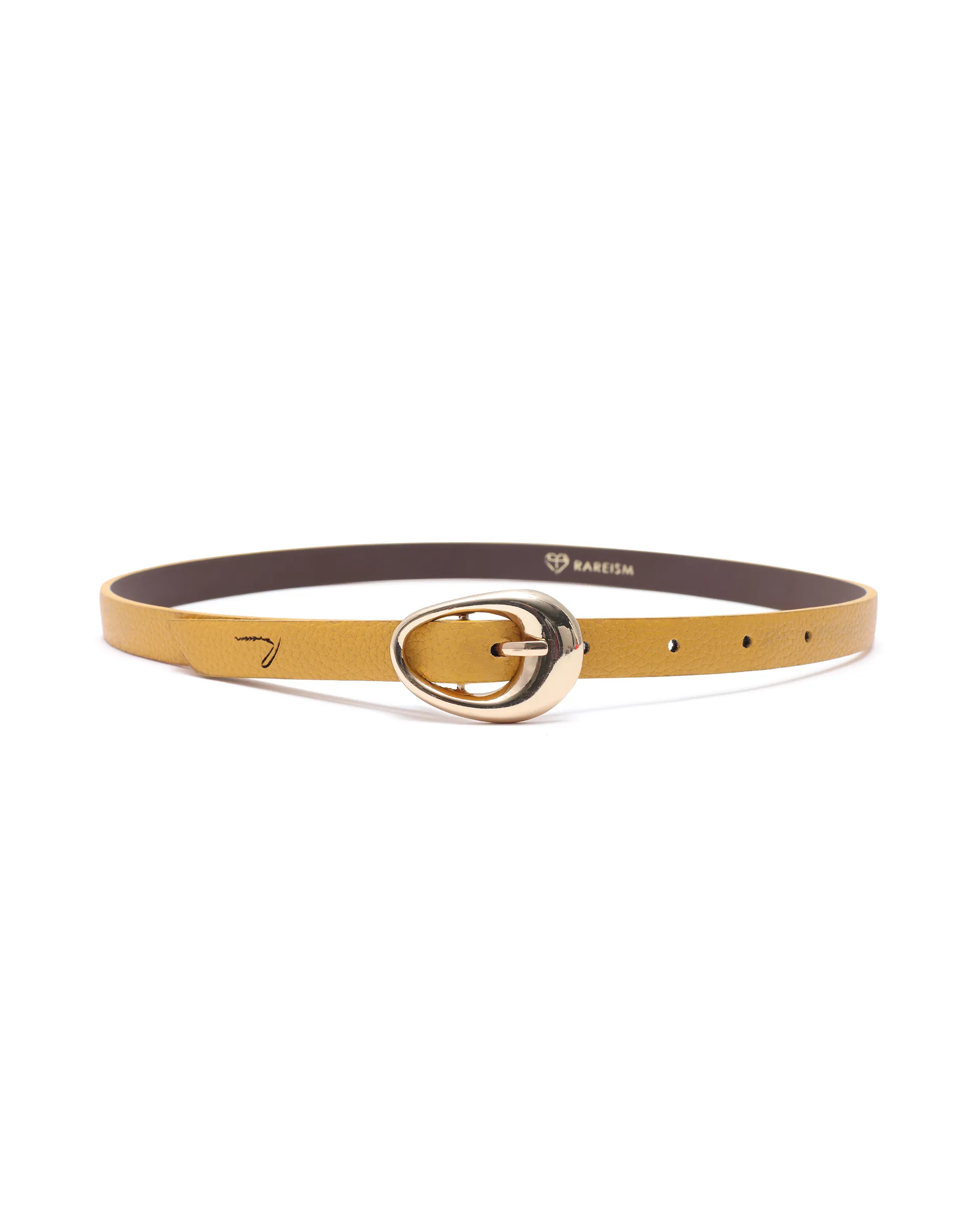 Rareism Women Ivy Mustard Belt - Image 4