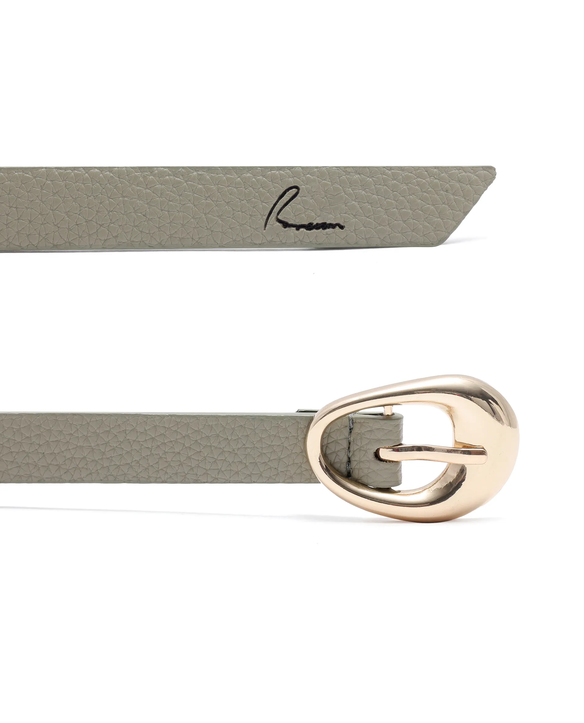 Rareism Women Ivy Olive Belt - Image 4