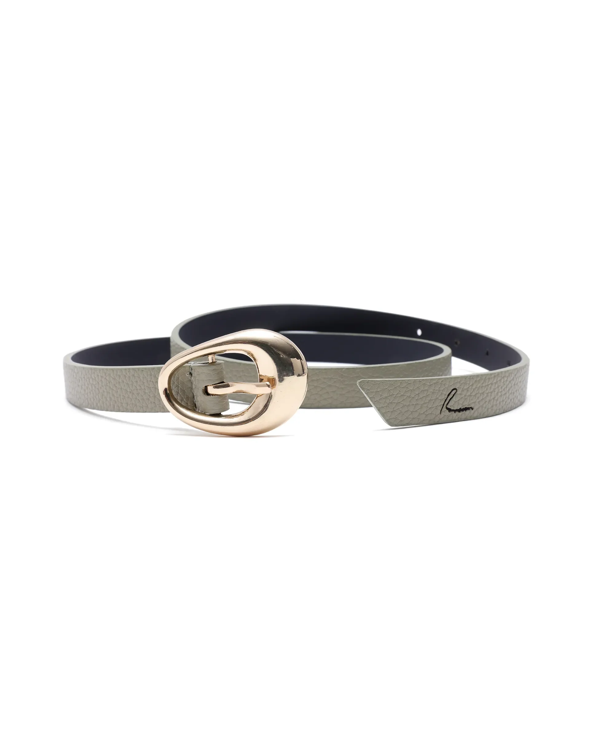 Rareism Women Ivy Olive Belt - Image 6