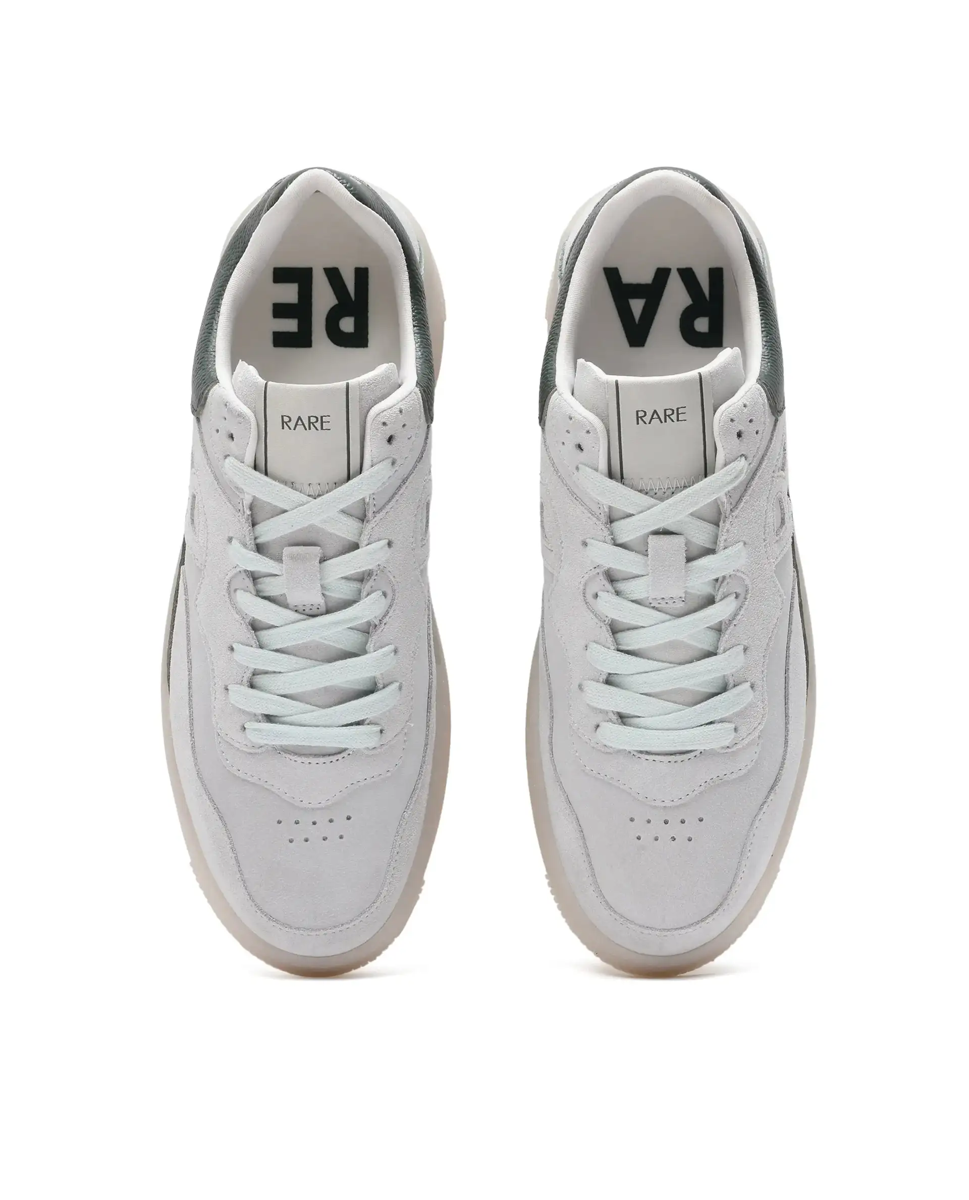 Rare Rabbit Men Jade White Lace-Up Closure Sneaker - Image 6