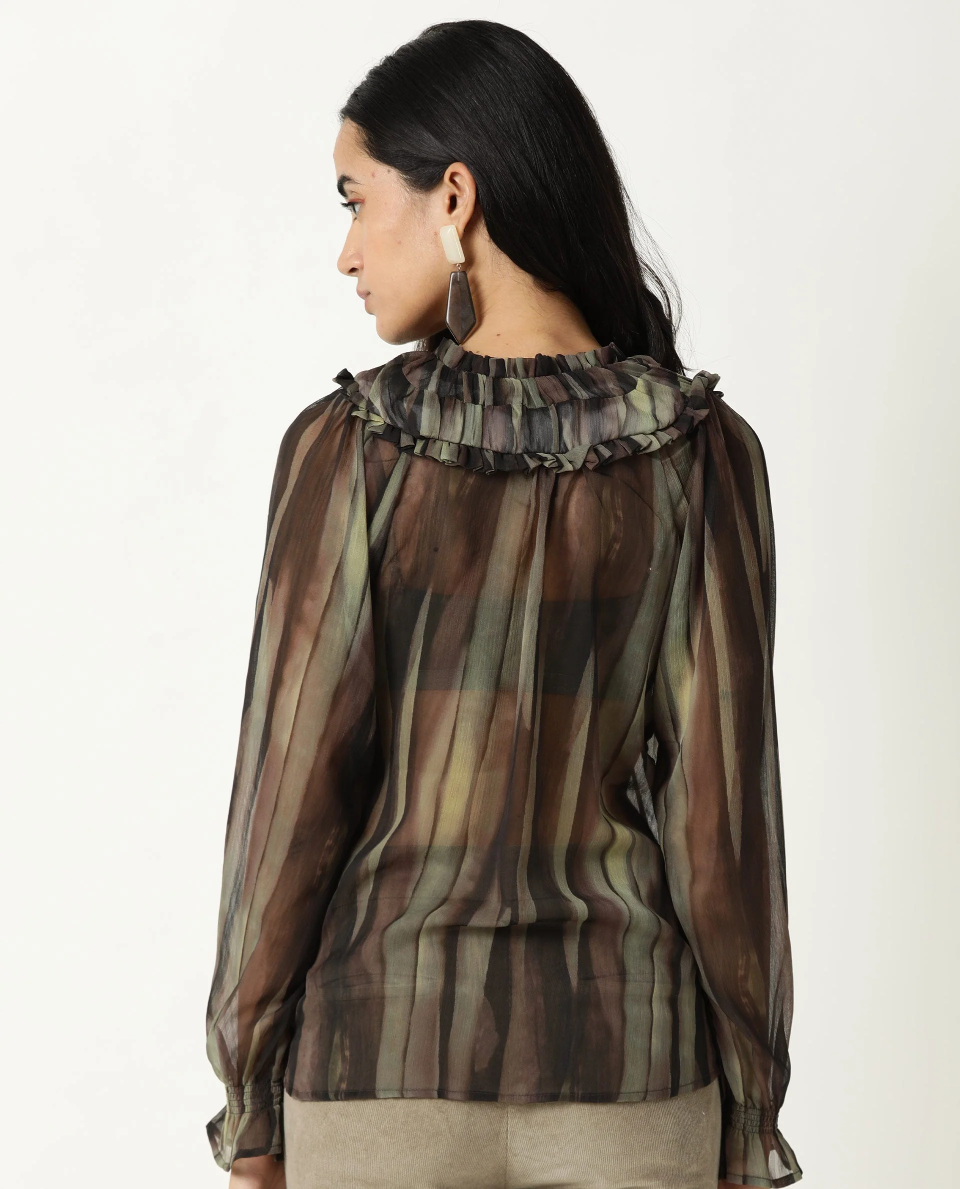 Rareism Women's Kade Green Top - Image 3
