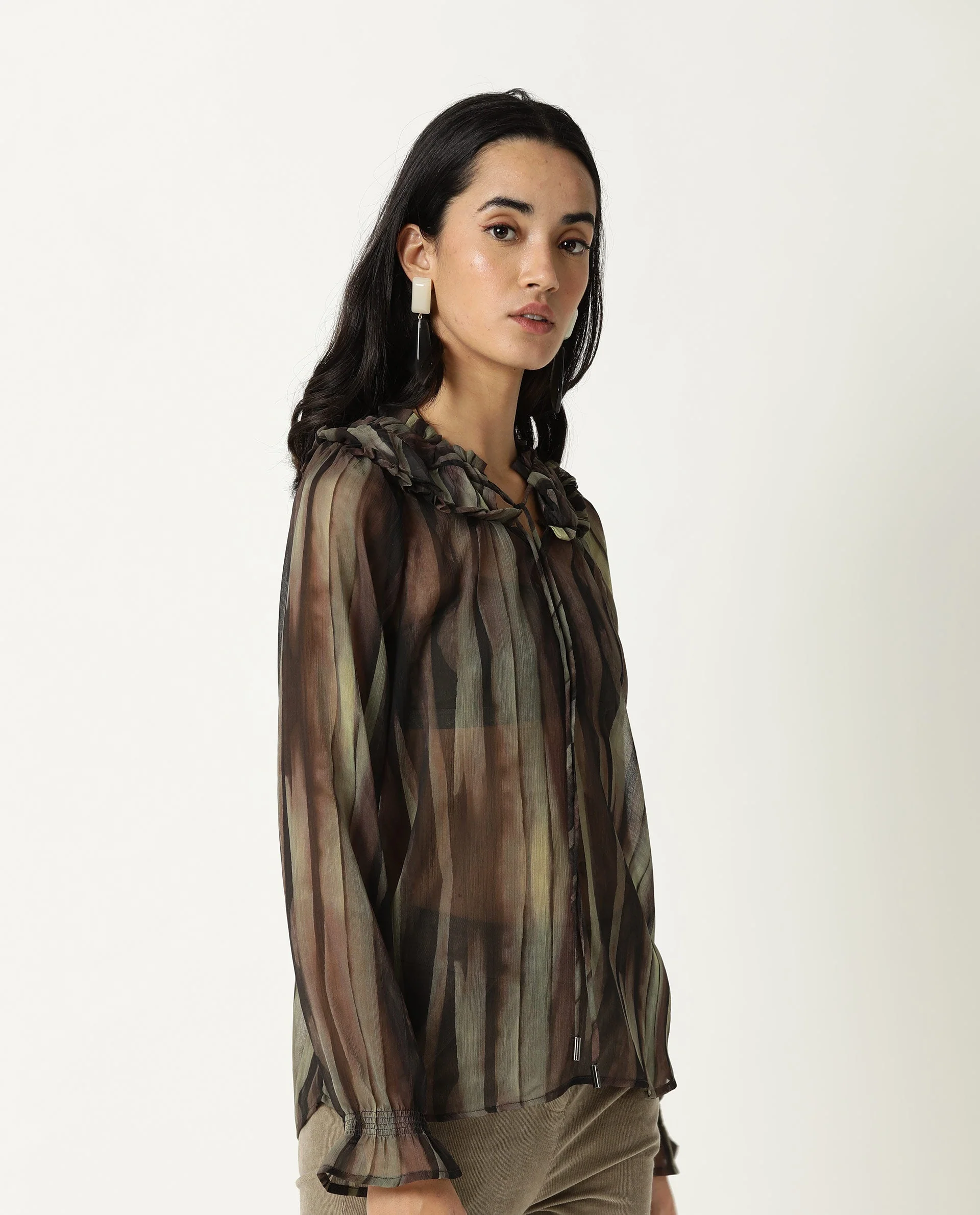 Rareism Women's Kade Green Top - Image 7