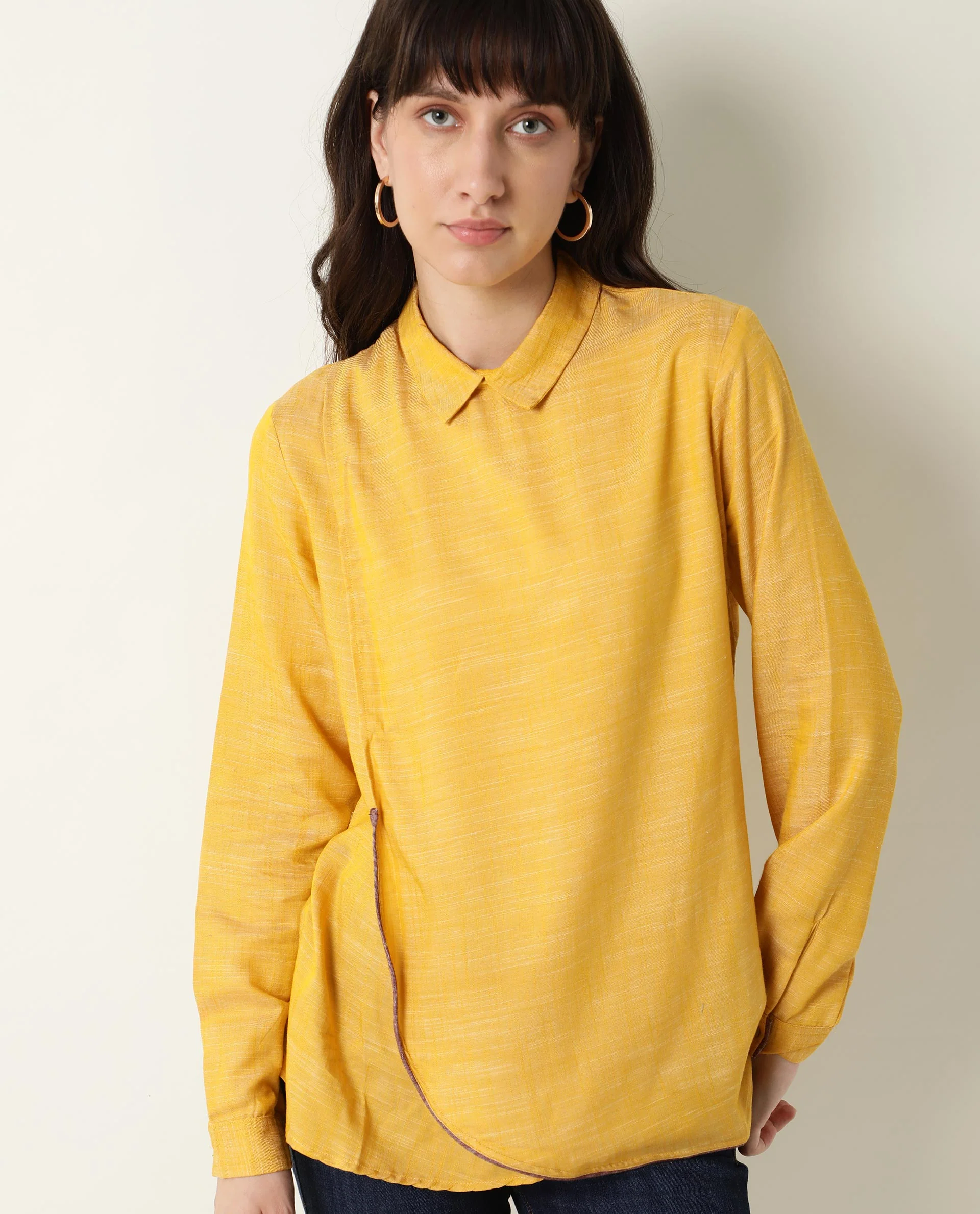 Rareism Women's Kara Yellow Top