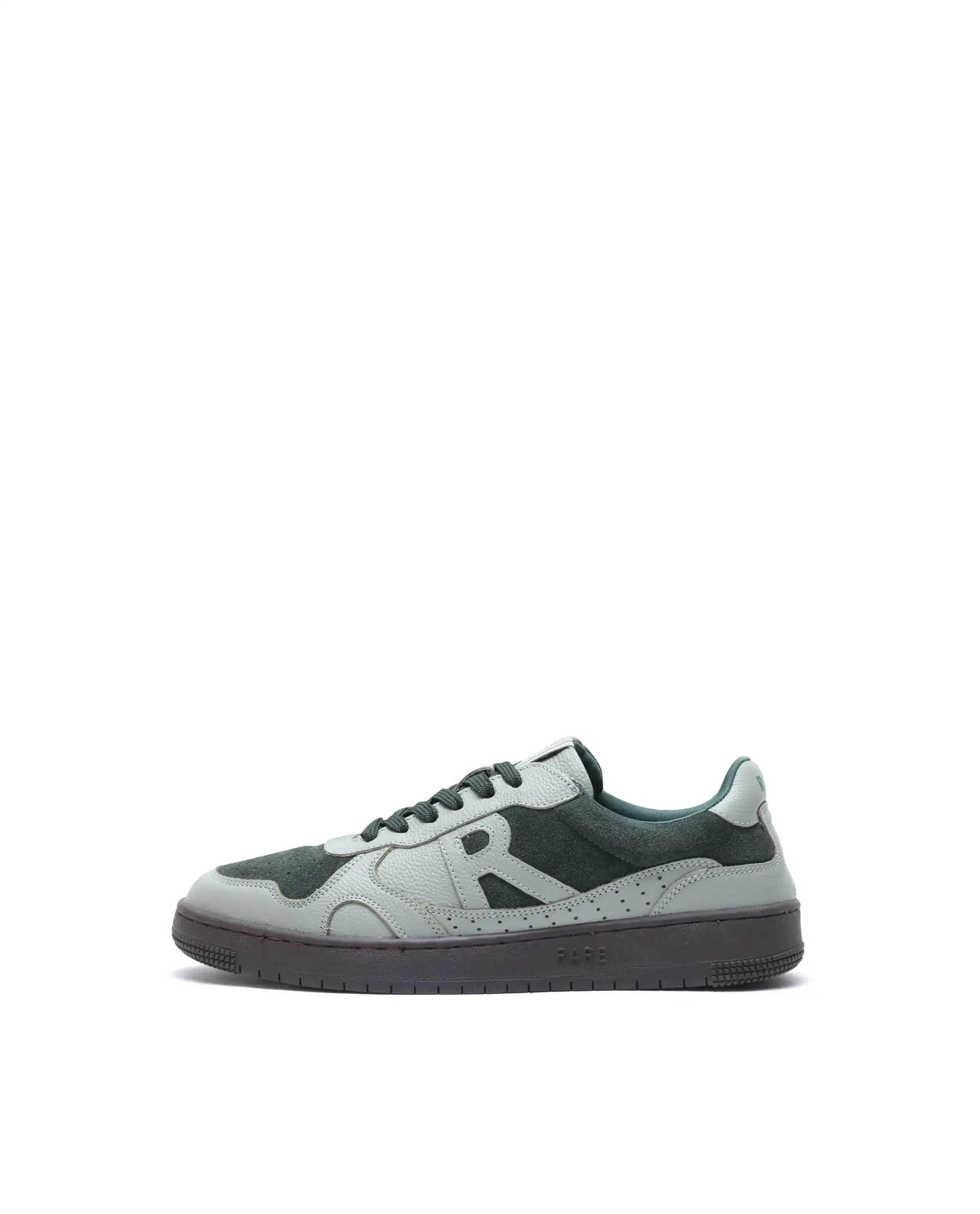 Rare Rabbit Men's Kelp Green Micro Fiber Leather Sneaker - Image 9