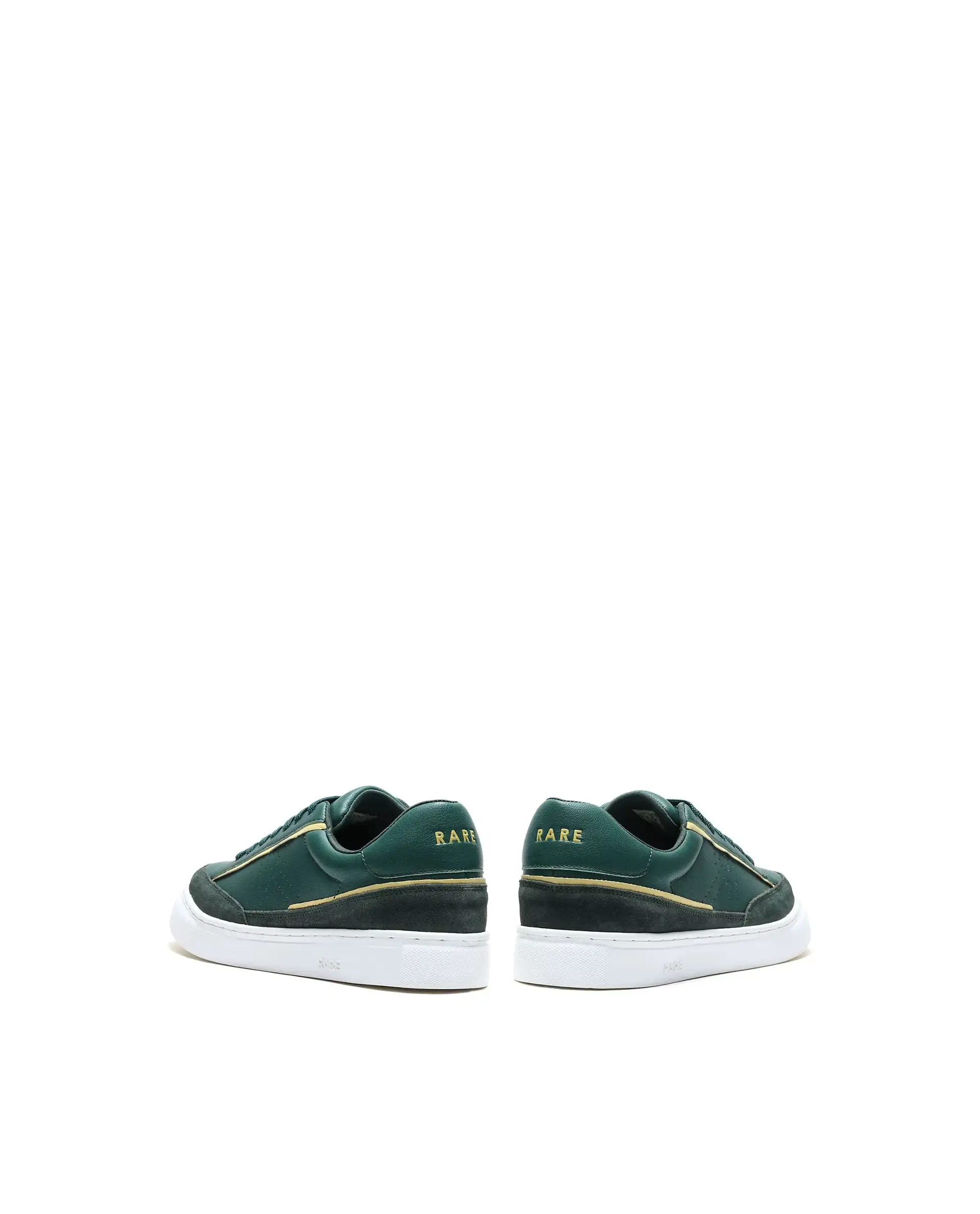 Rare Rabbit Men's Kennen Dark Green Micro Fiber Causal Sneaker - Image 7