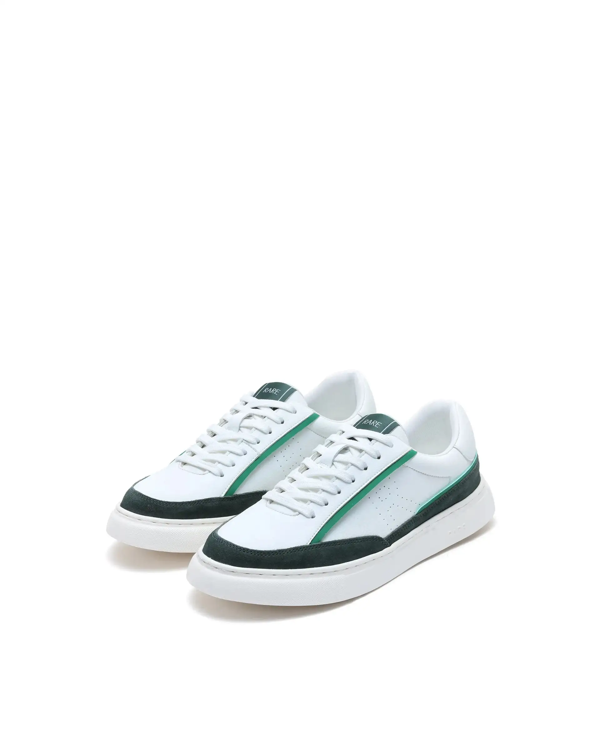 Rare Rabbit Men's Kennen Green Micro Fiber Causal Sneaker - Image 3